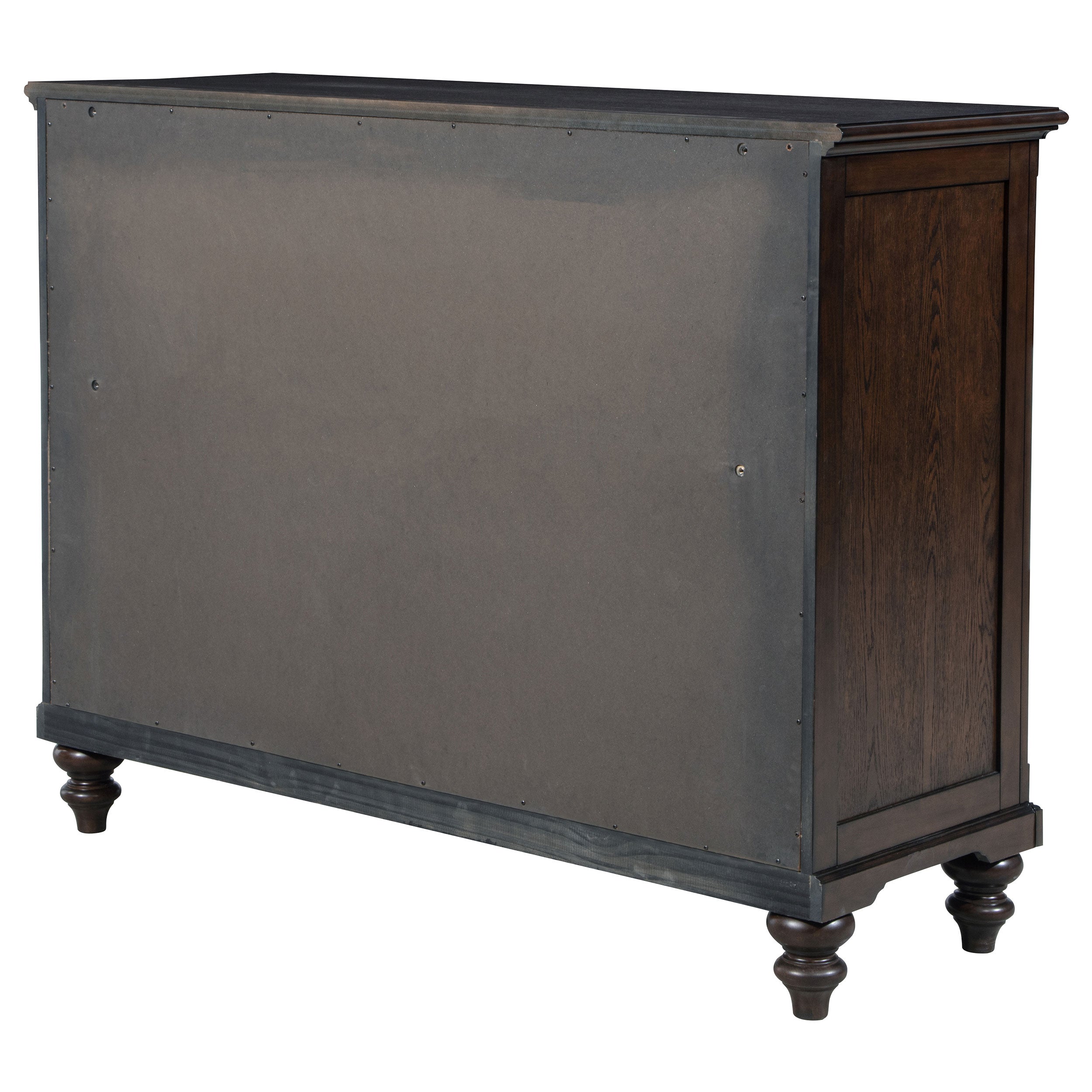 Andover 8-drawer Dresser Cabinet Dark Oak — view 8