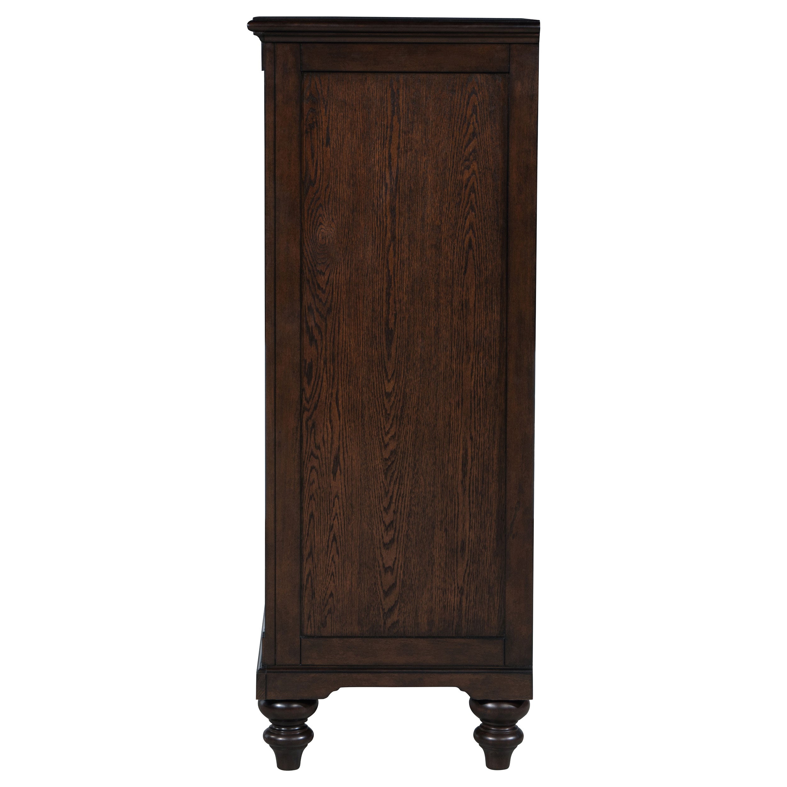 Andover 5-drawer Chest of Drawers Dark Oak — view 5