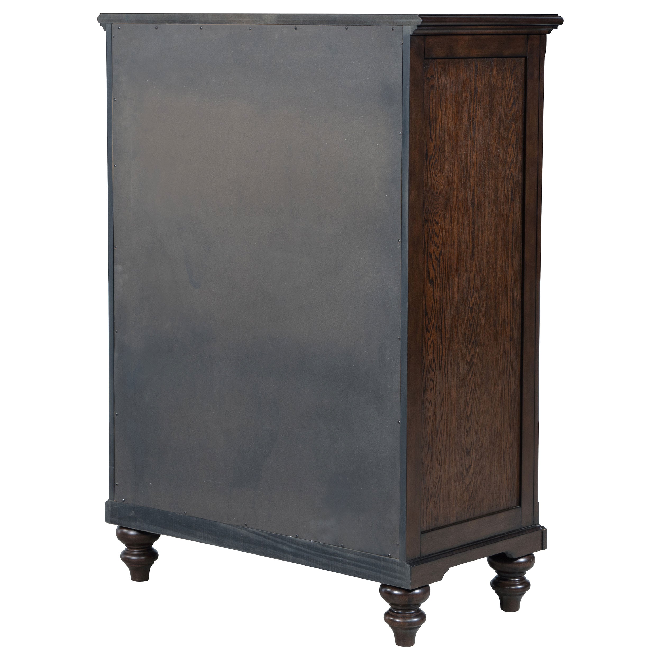 Andover 5-drawer Chest of Drawers Dark Oak — view 8
