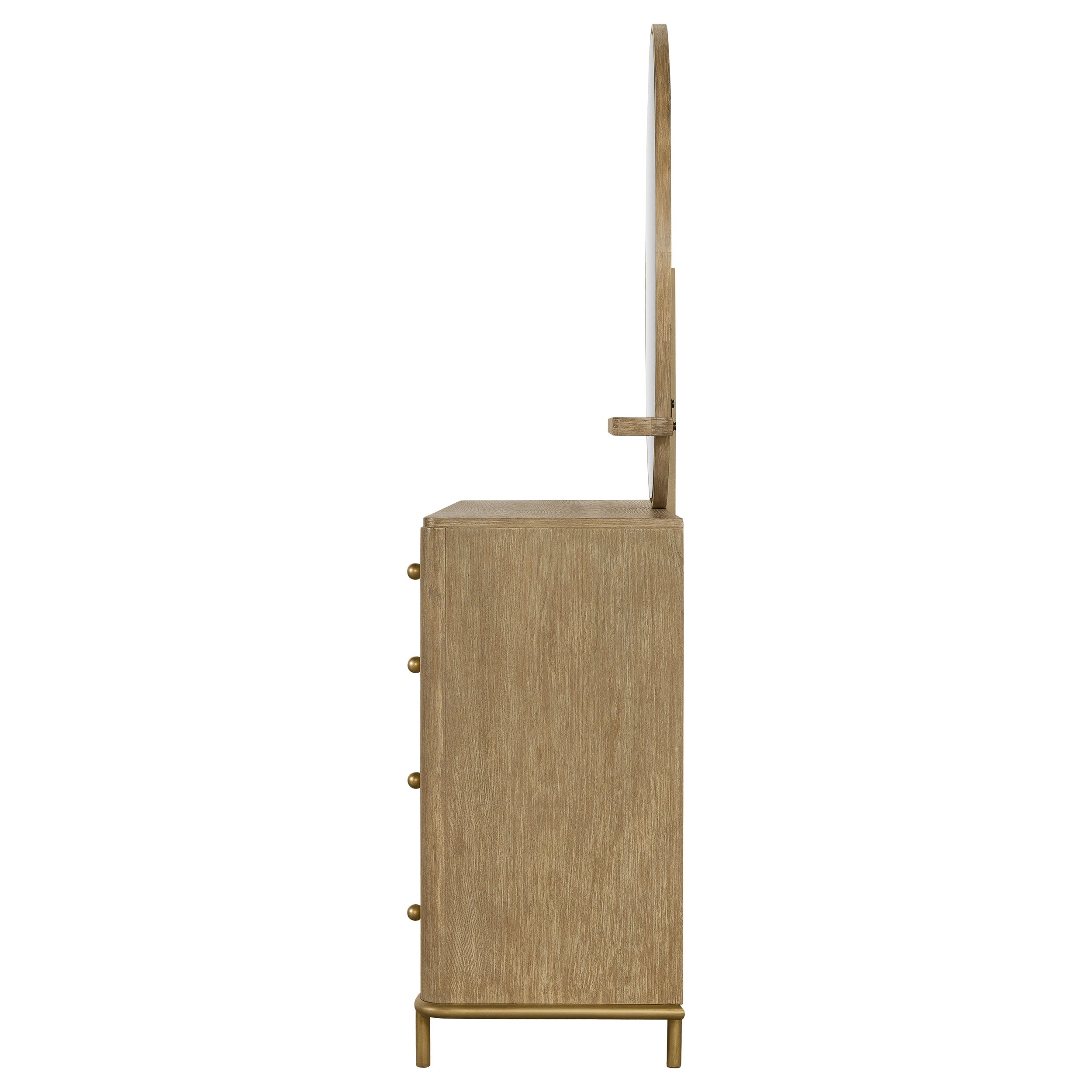 Arini 8-drawer Dresser with Mirror Sand Wash — view 5