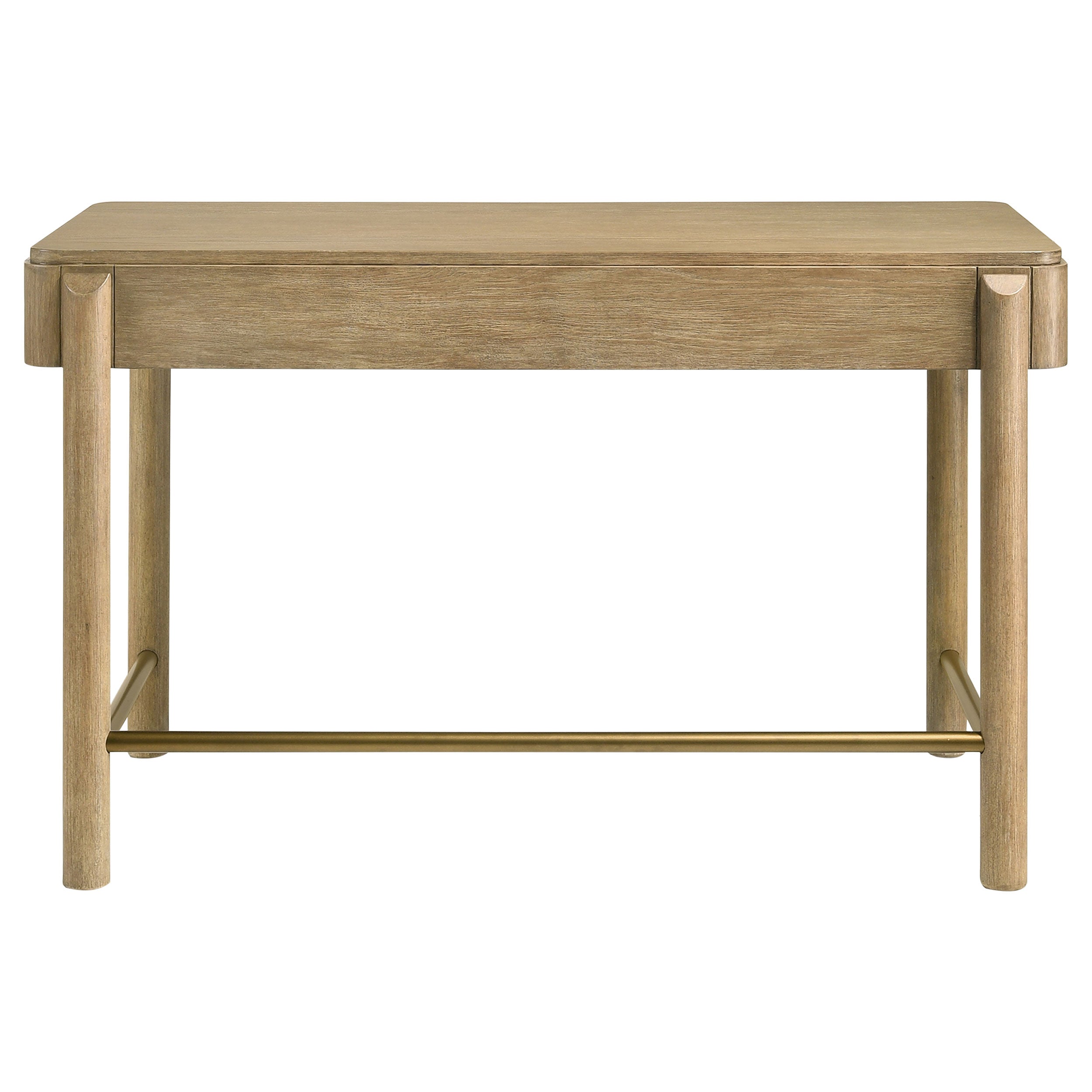 Arini 2-drawer Vanity Desk Makeup Table Sand Wash — view 7