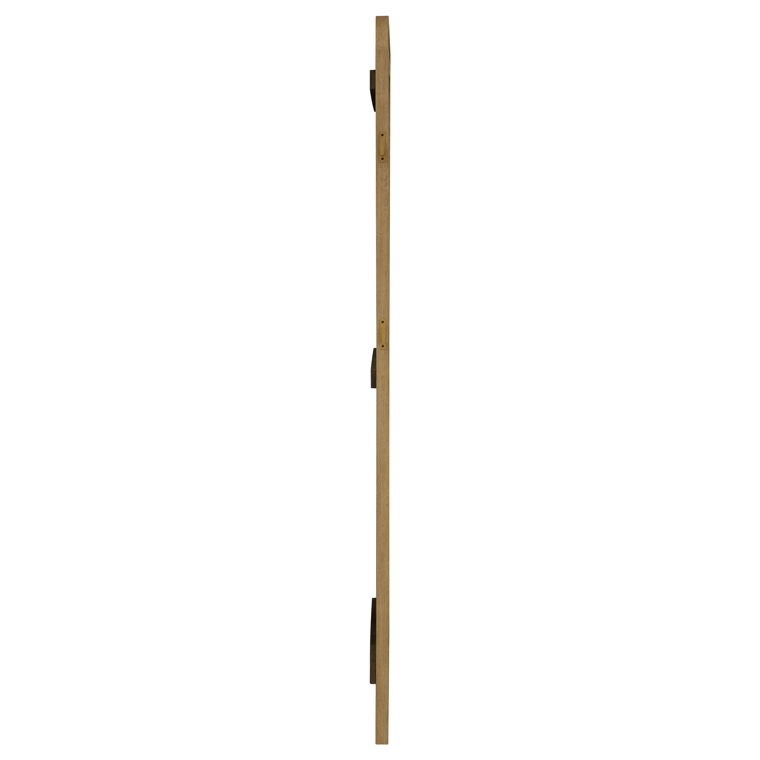 Arini Cane Weave Full Length Standing Floor Mirror Sand Wash — view 9