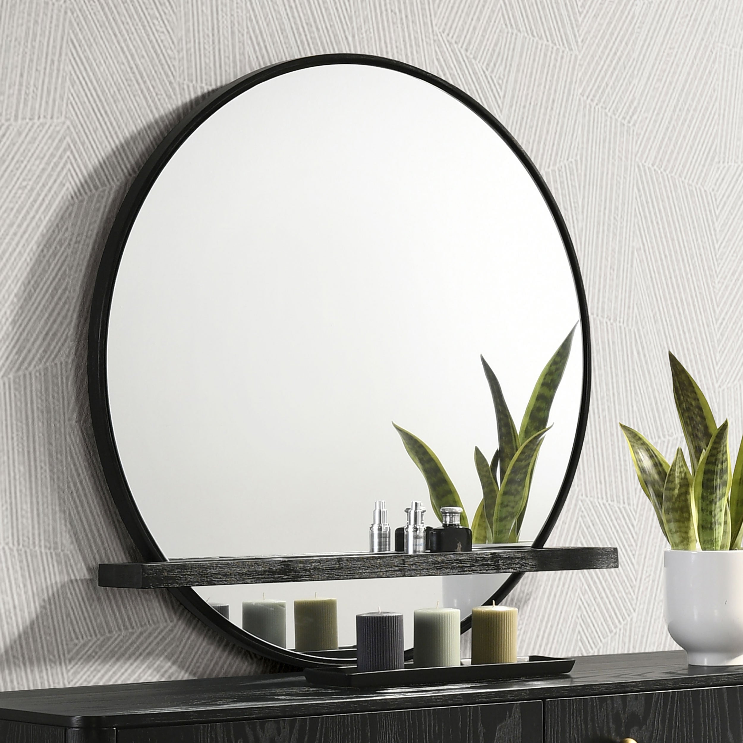 Arini Dresser Mirror Black — view 2