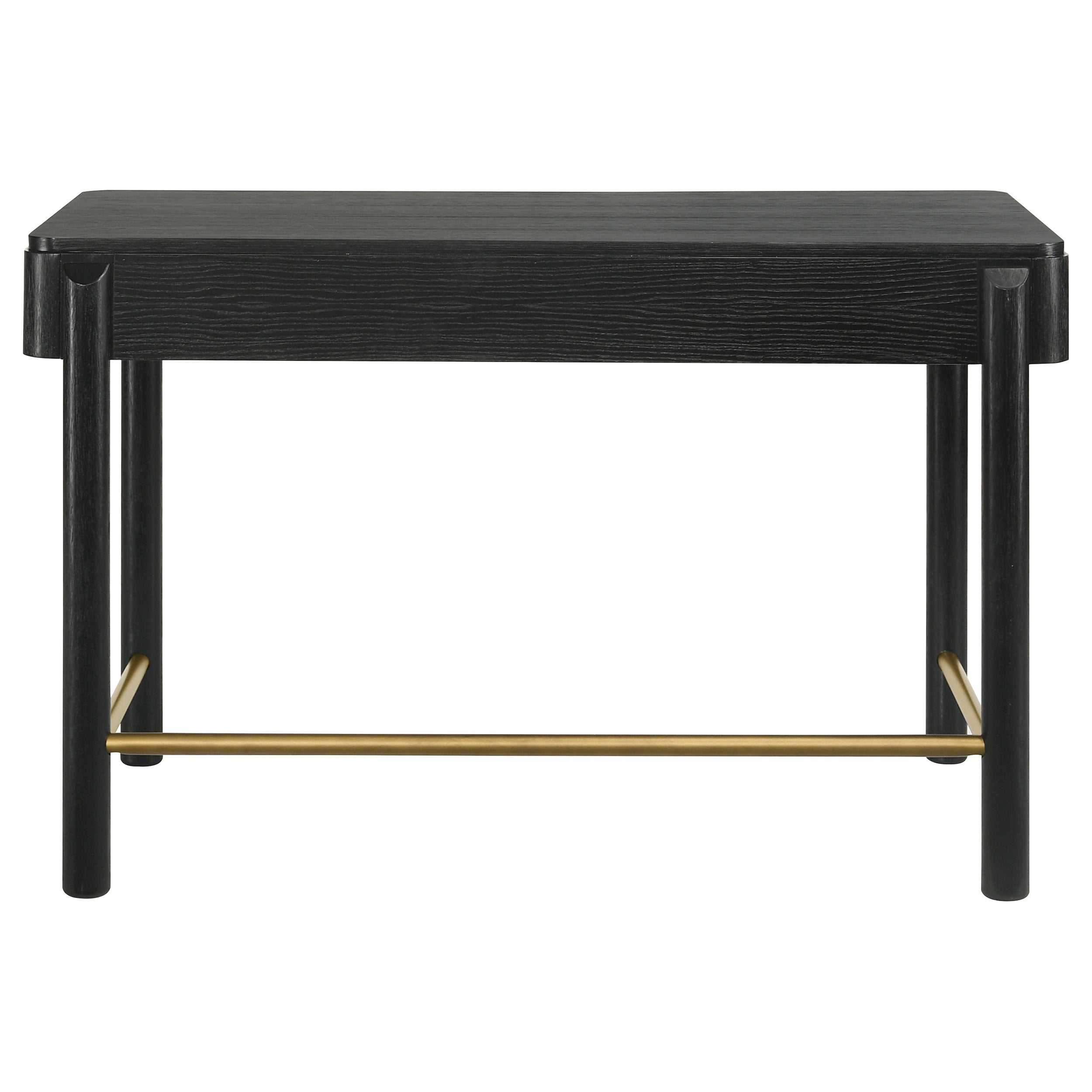 Arini 2-drawer Vanity Desk Makeup Table Black — view 8