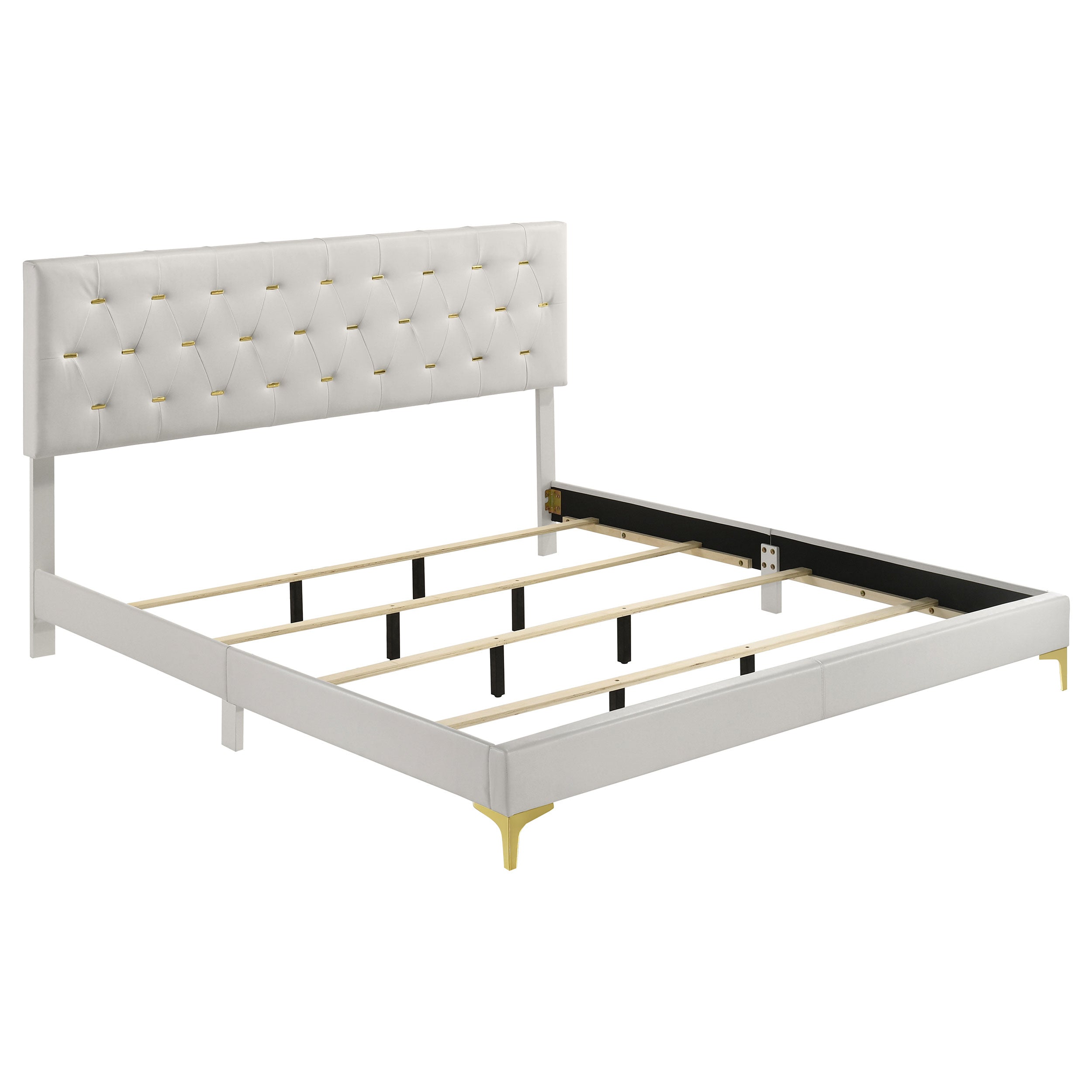 Kendall 5-piece Eastern King Bedroom Set White — view 3