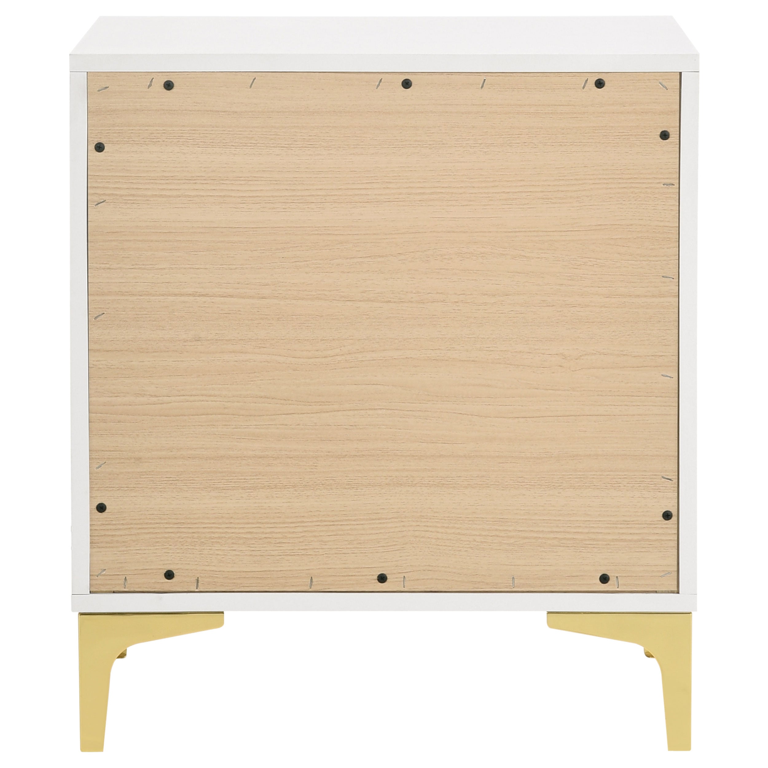 Kendall 2-drawer Nightstand White — view 7