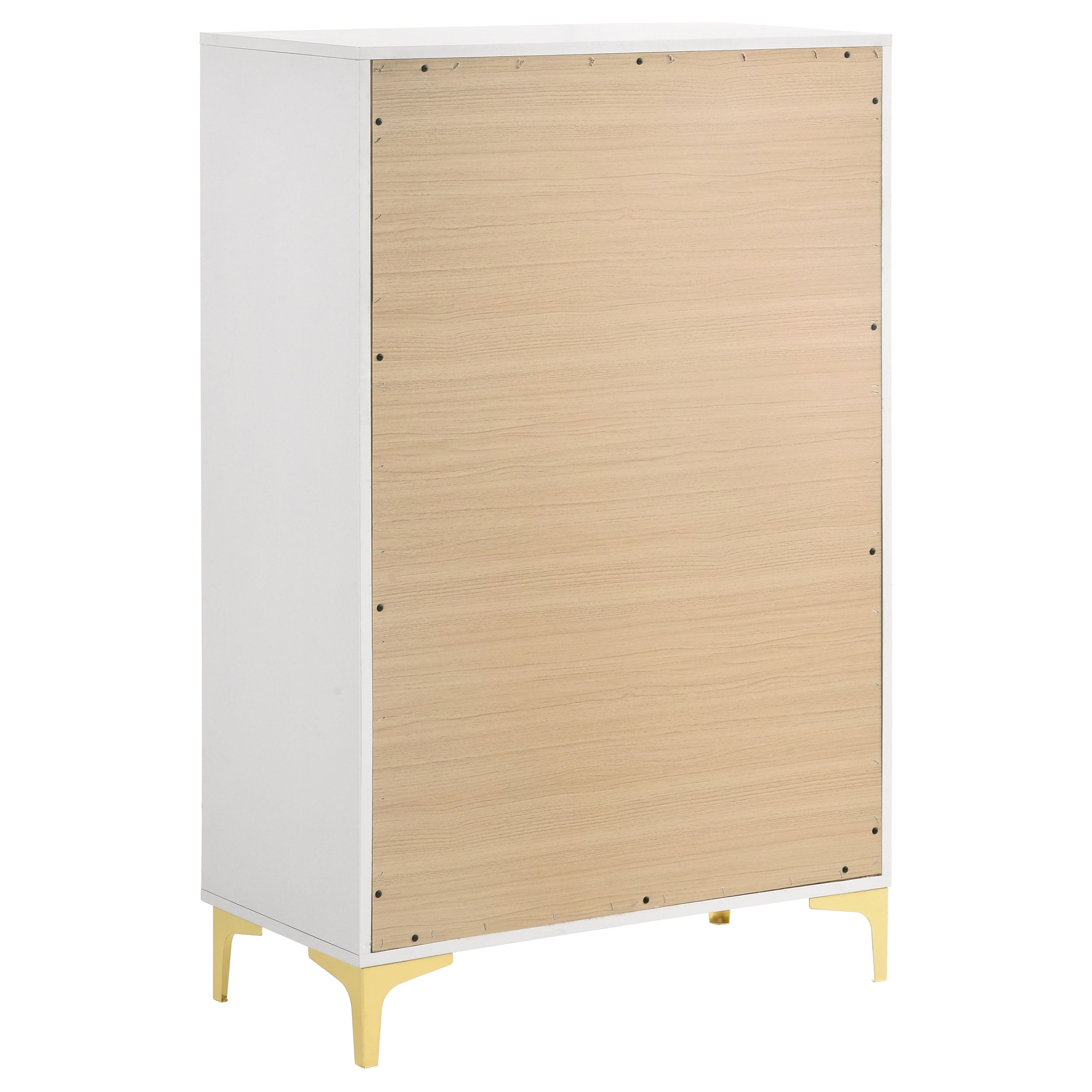 Kendall 5-drawer Bedroom Chest White — view 4