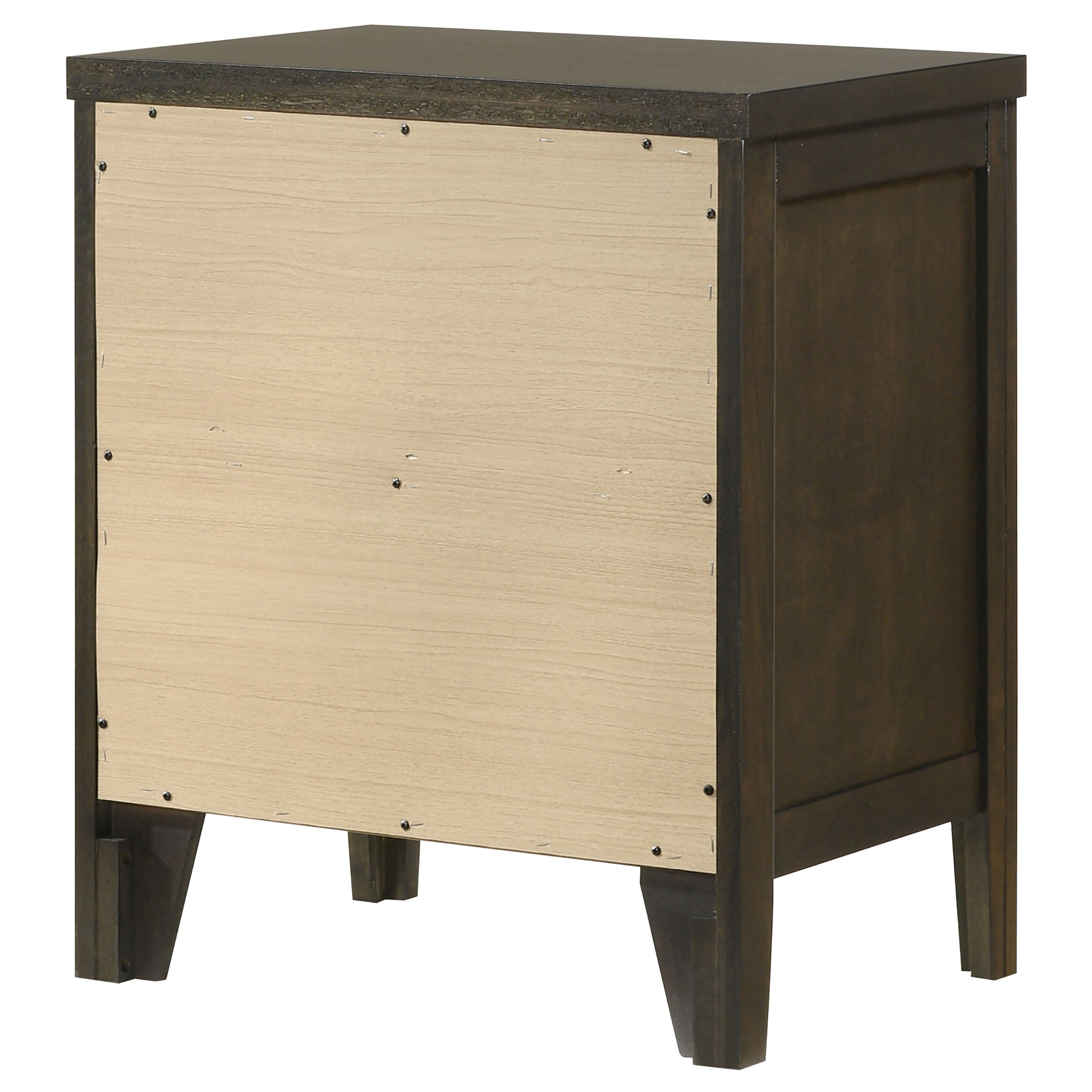 Wilkes 2-drawer Nightstand Bedside Table Dark Cocoa — view 8