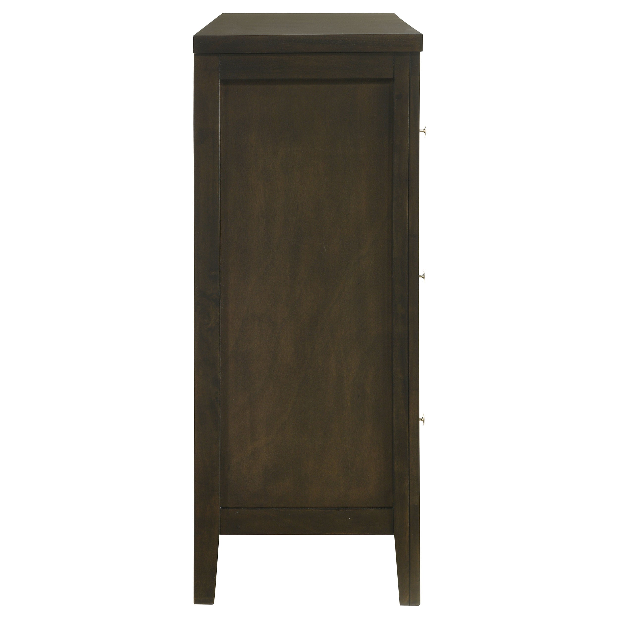 Wilkes 6-drawer Dresser Cabinet Dark Cocoa — view 9