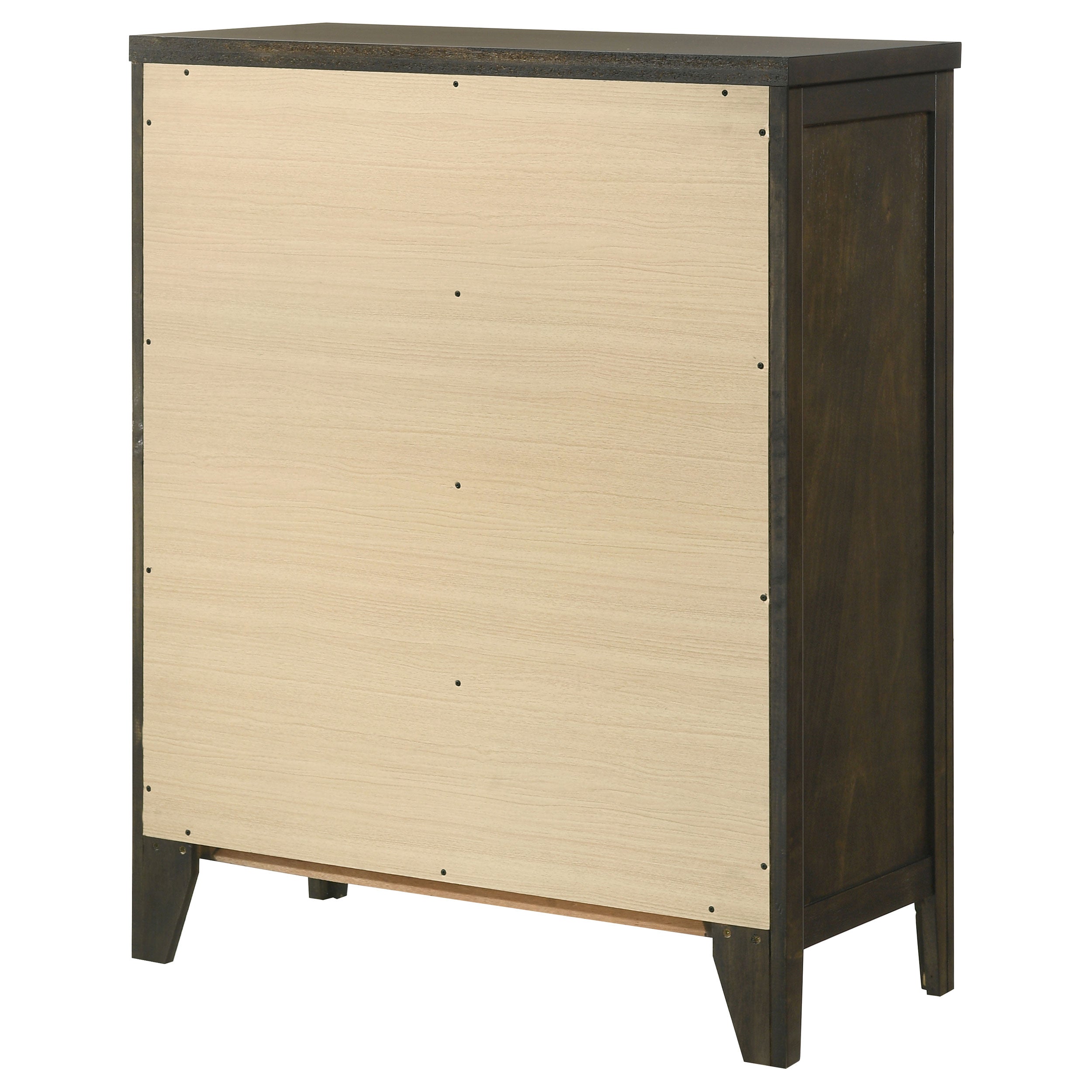 Wilkes 4-drawer Chest of Drawers Dark Cocoa — view 8