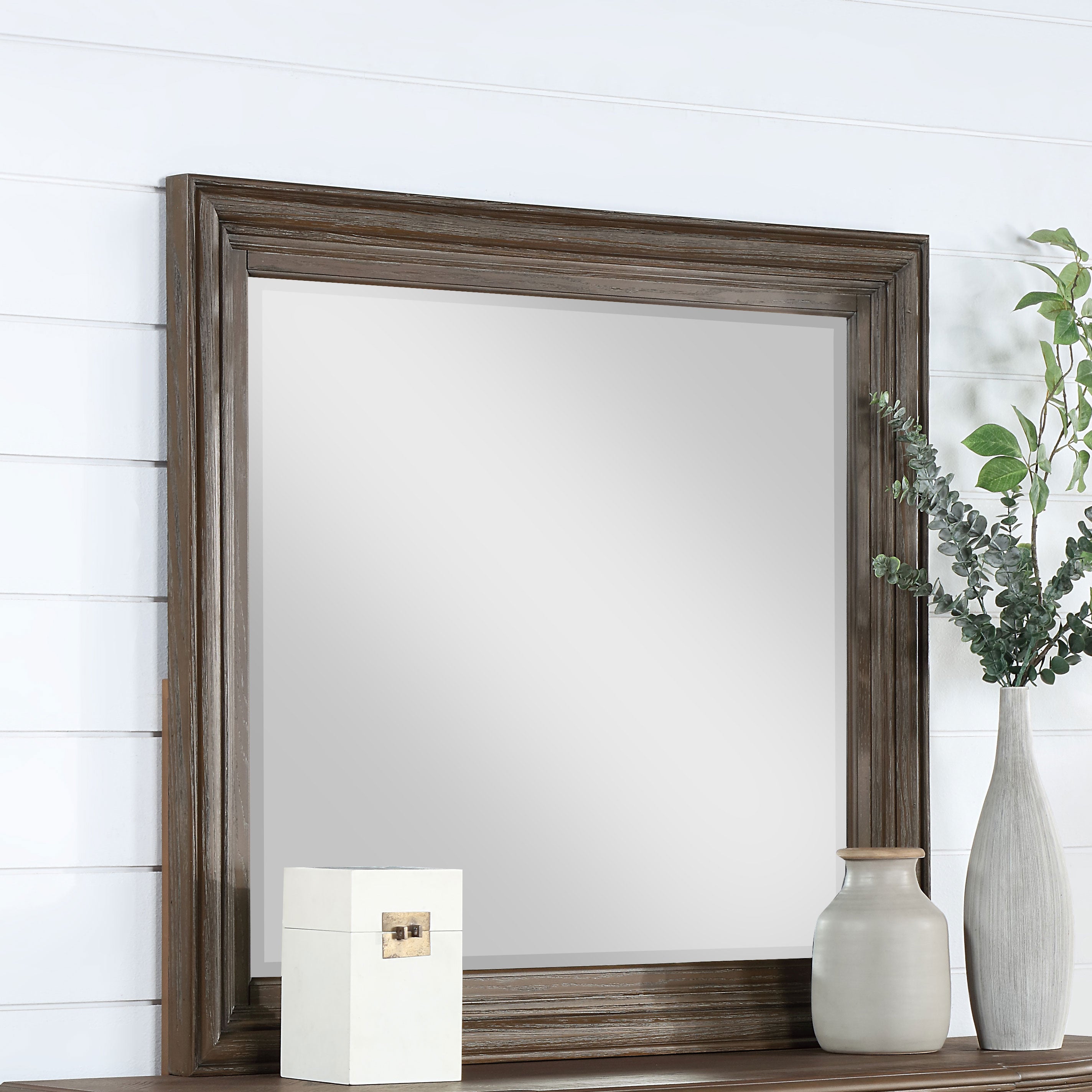 Emmett Dresser Mirror Walnut — view 2