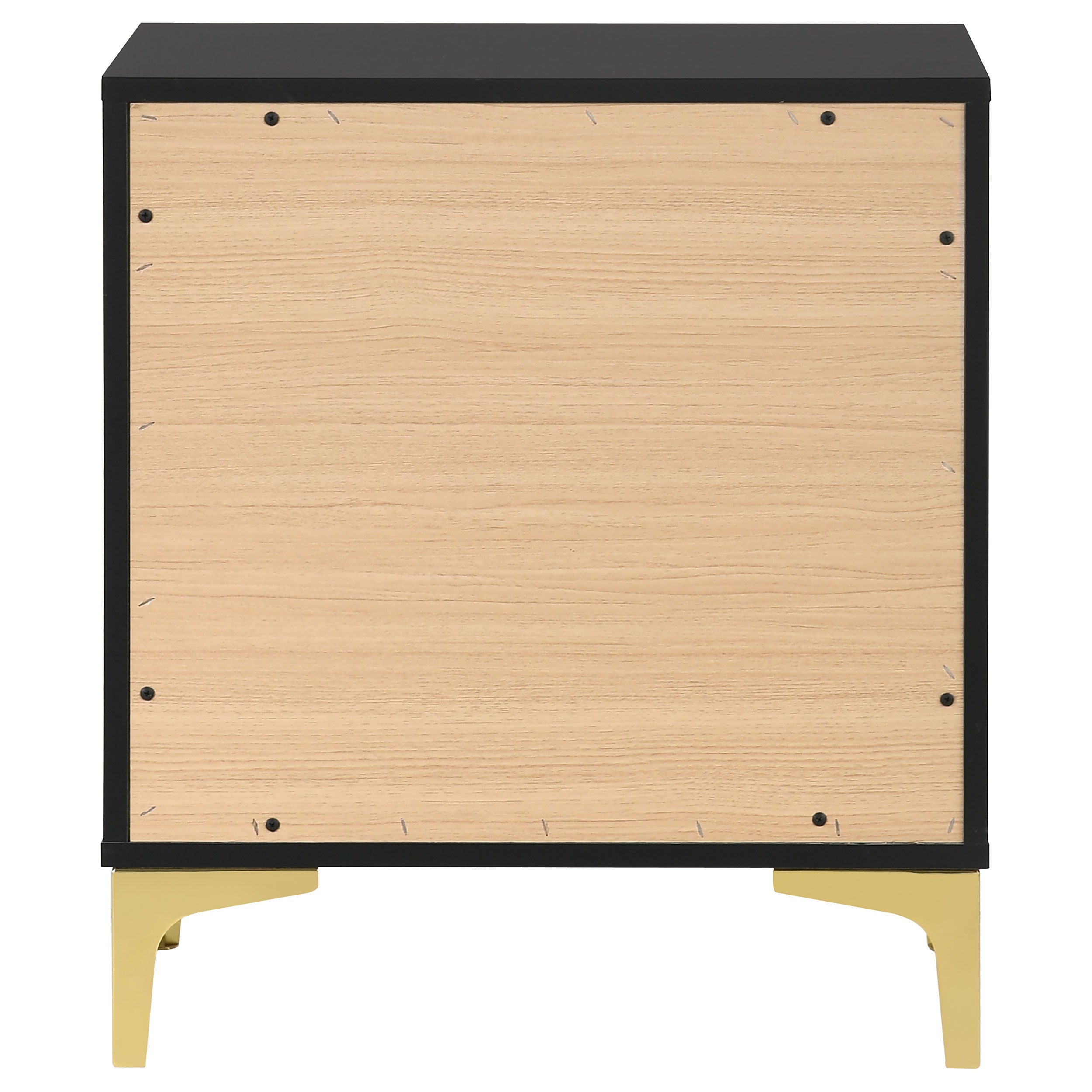 Kendall 2-drawer Nightstand Black — view 7