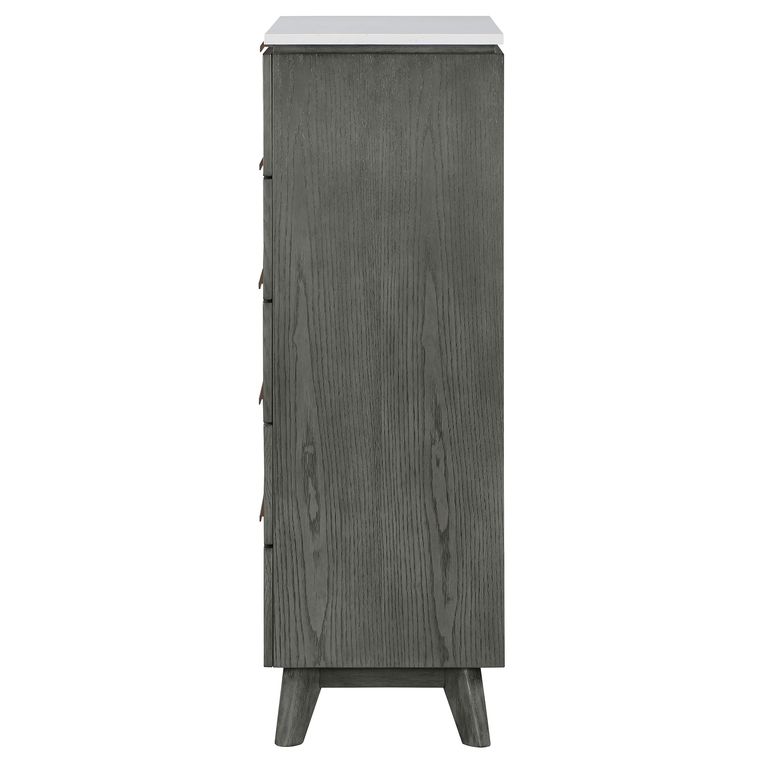 Nathan 5-drawer Bedroom Chest Grey — view 5