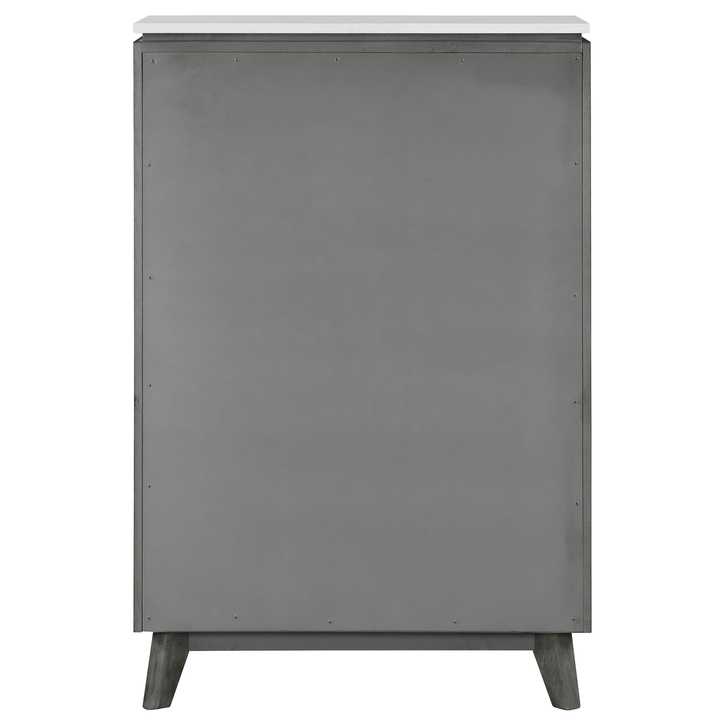 Nathan 5-drawer Bedroom Chest Grey — view 7