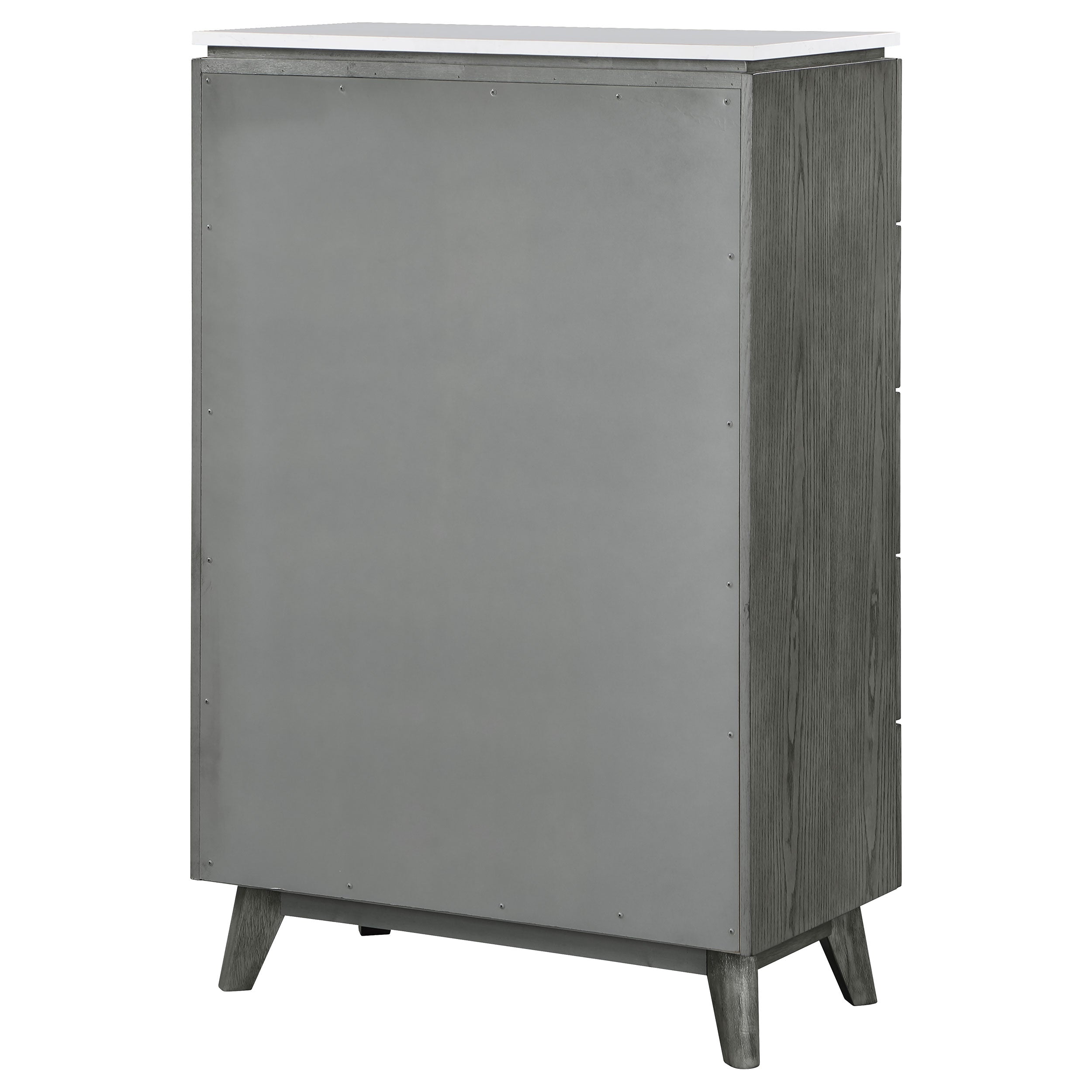 Nathan 5-drawer Bedroom Chest Grey — view 8