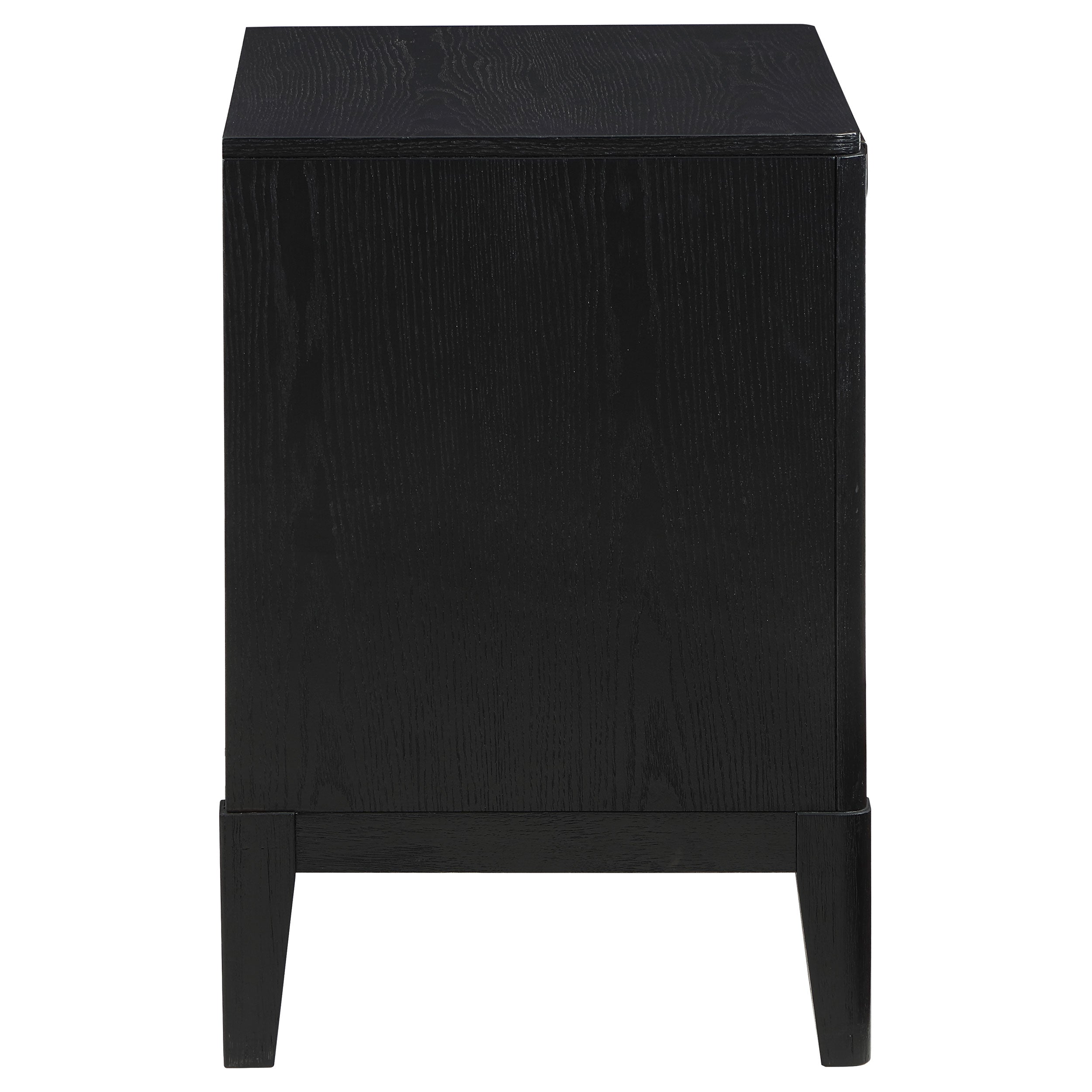 Brookmead 2-drawer Nightstand Black — view 9
