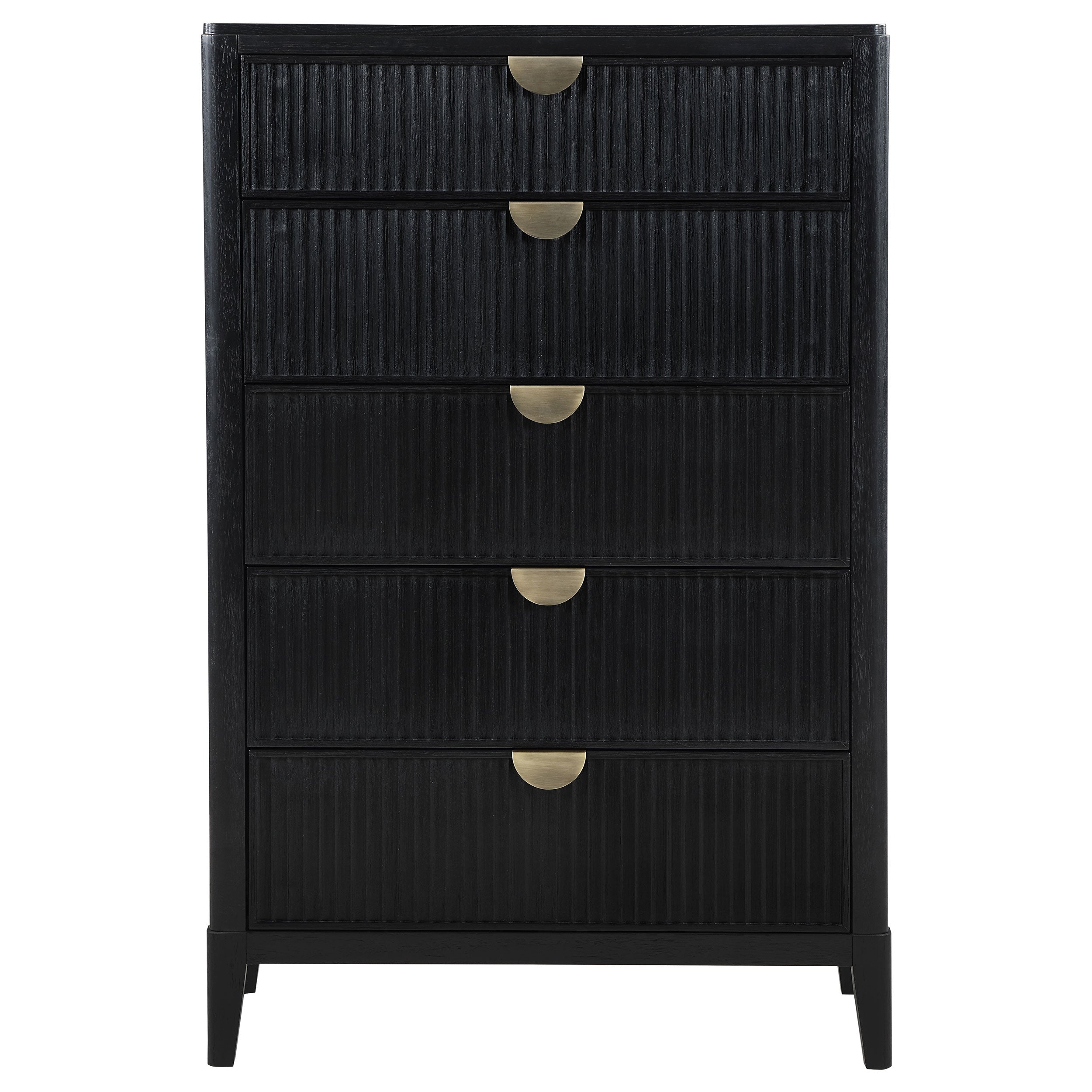 Brookmead 5-drawer Bedroom Chest Black — view 3