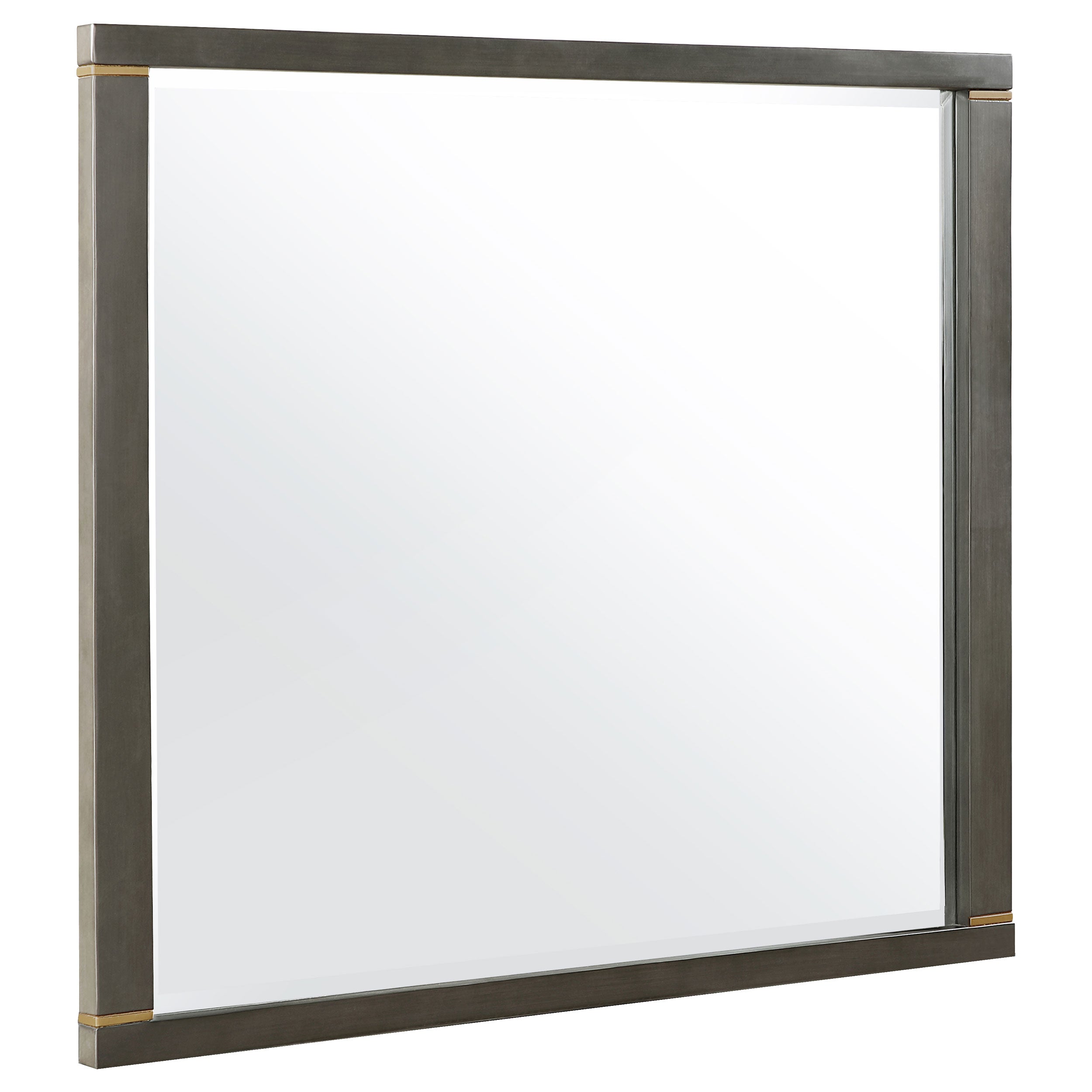 Kieran Dresser Mirror Grey — view 1