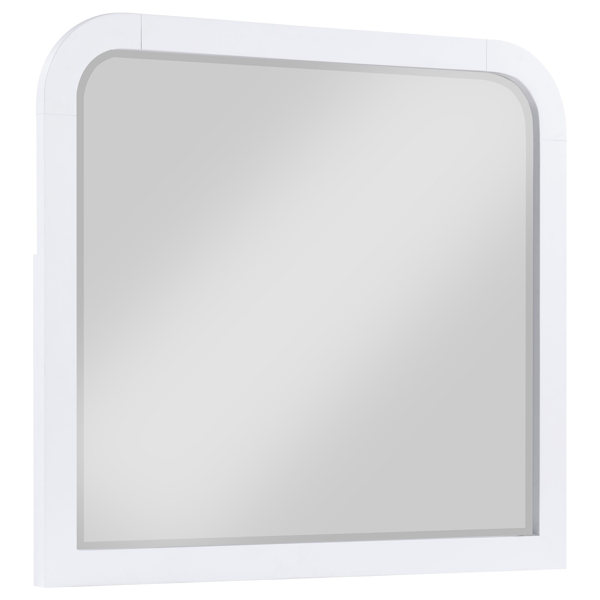 Anastasia Dresser Mirror Pearl White — view 1