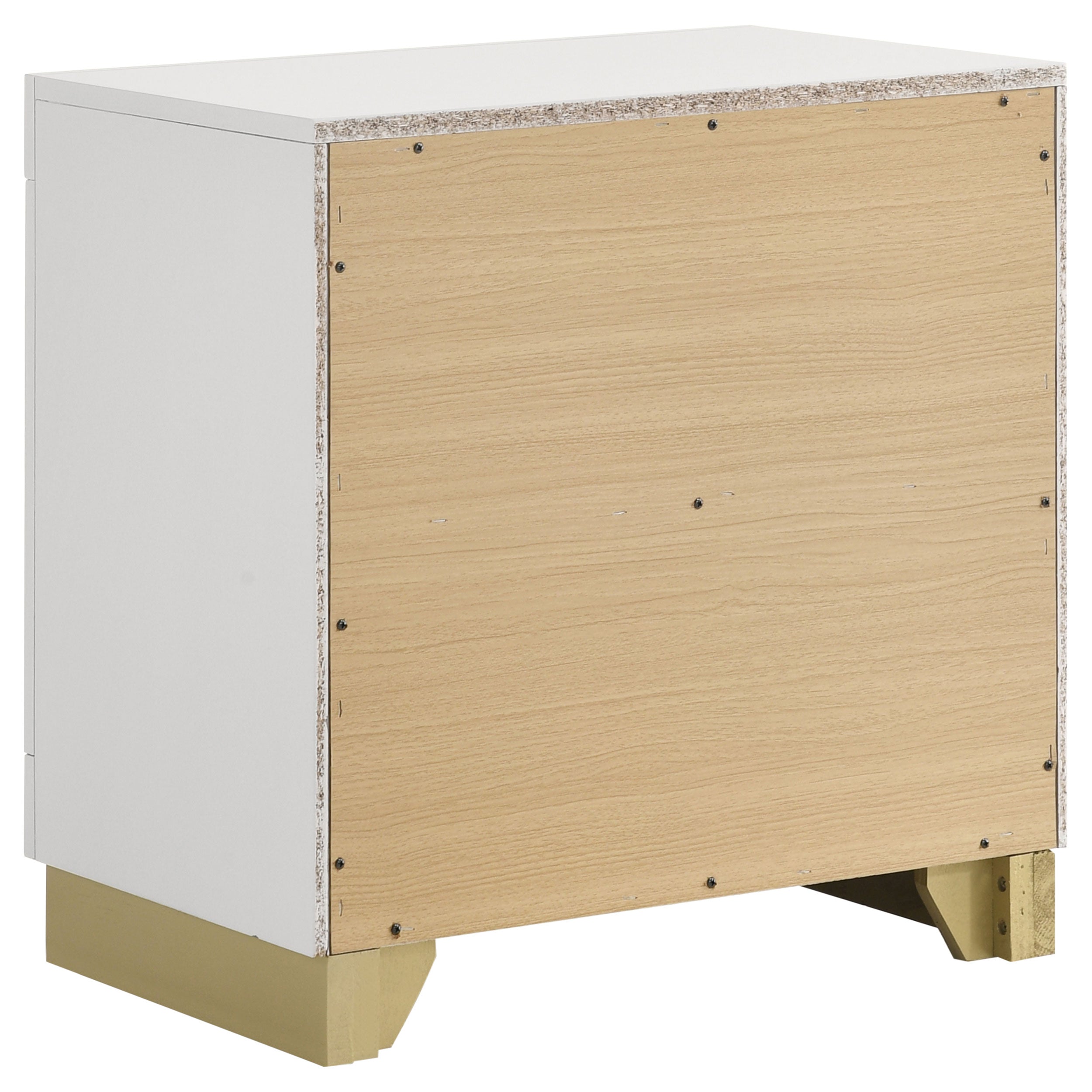 Caraway 2-drawer Nightstand White — view 6