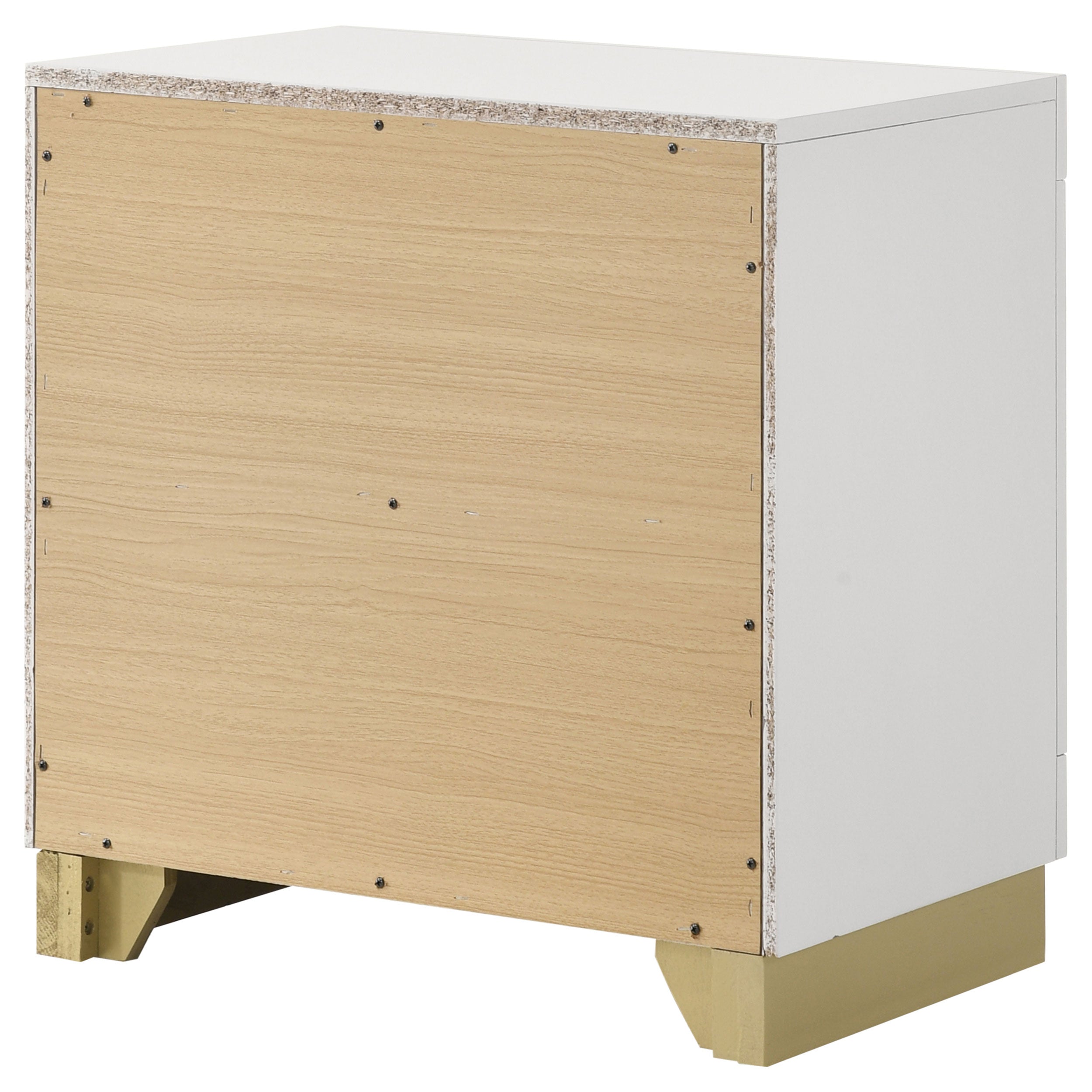 Caraway 2-drawer Nightstand White — view 8
