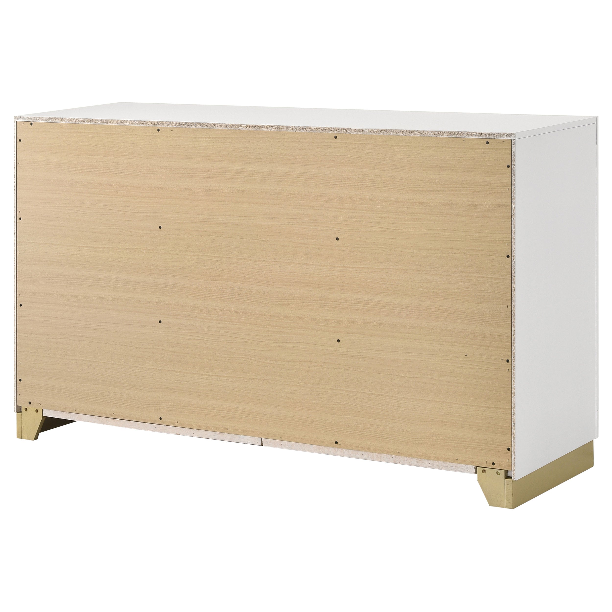 Caraway 6-drawer Dresser White — view 8