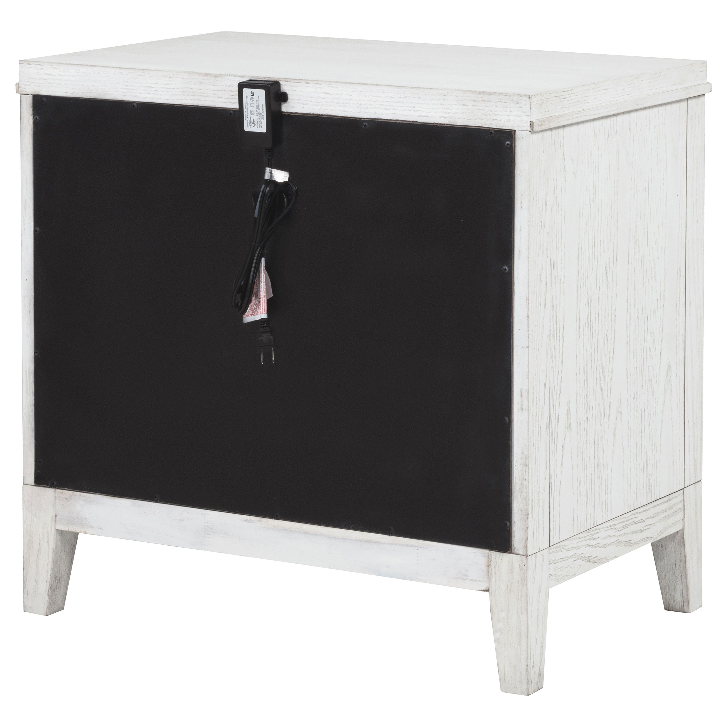 Marielle 2-drawer Nightstand Bedside Table Distressed White — view 8