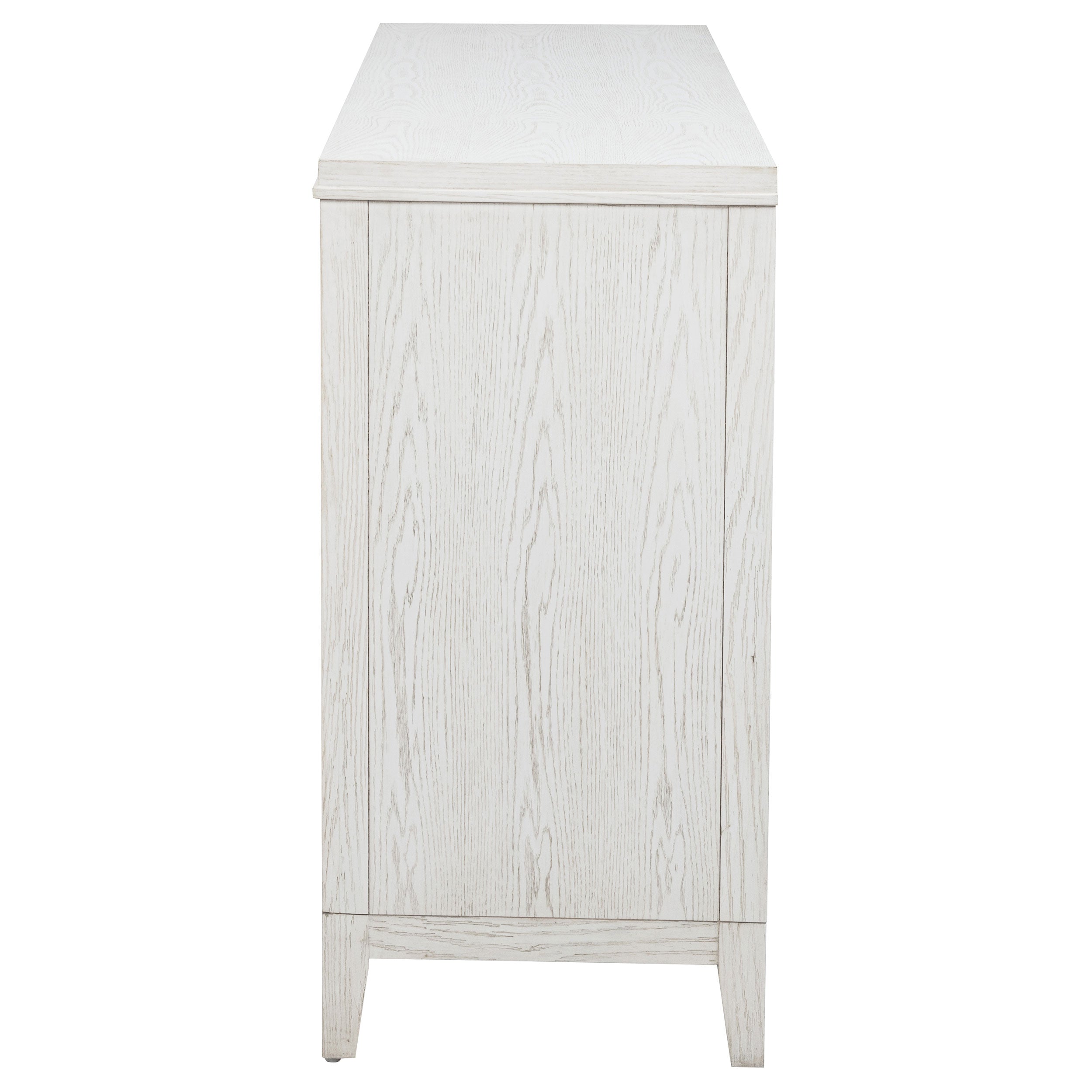 Marielle 6-drawer Bedroom Dresser Distressed White — view 5