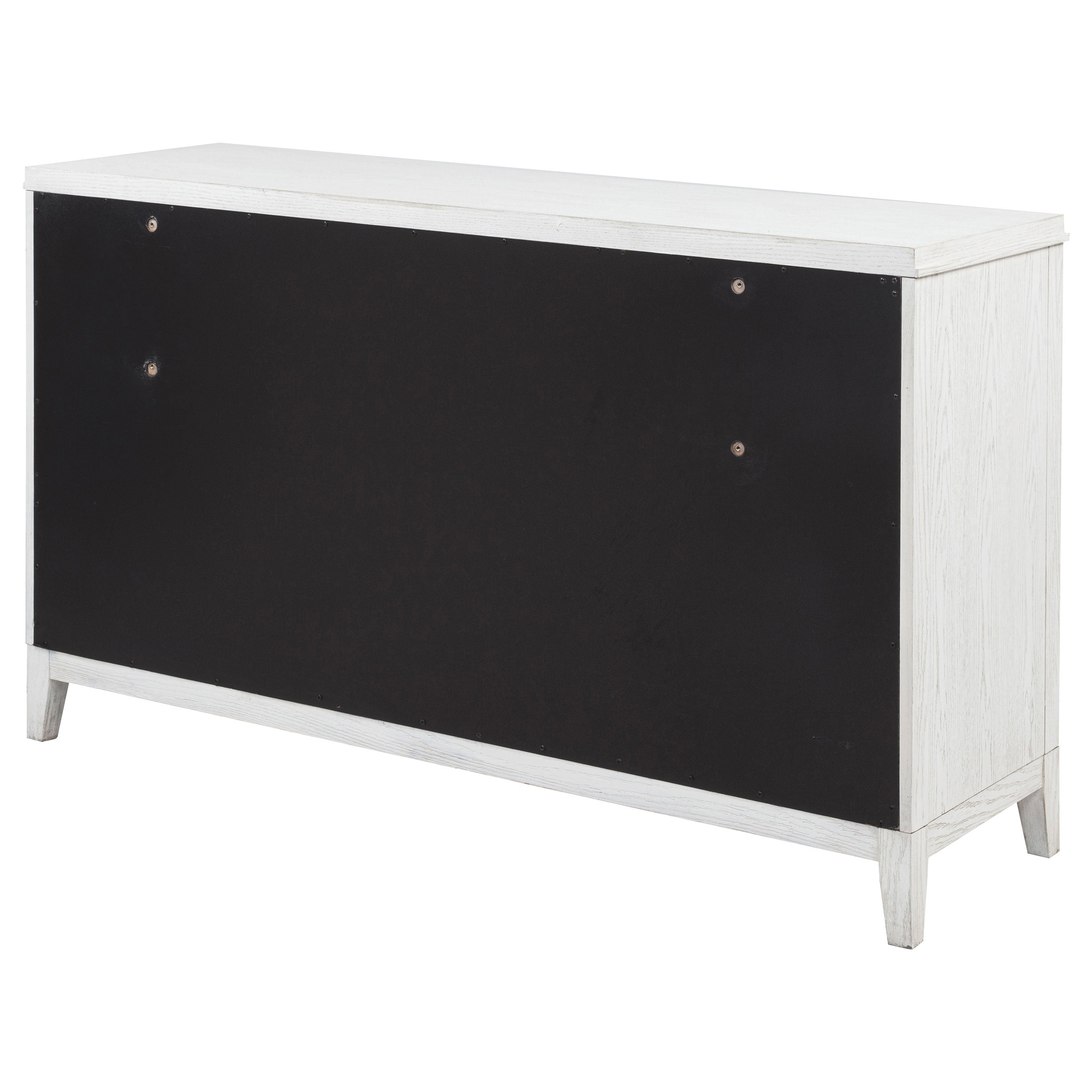 Marielle 6-drawer Bedroom Dresser Distressed White — view 8
