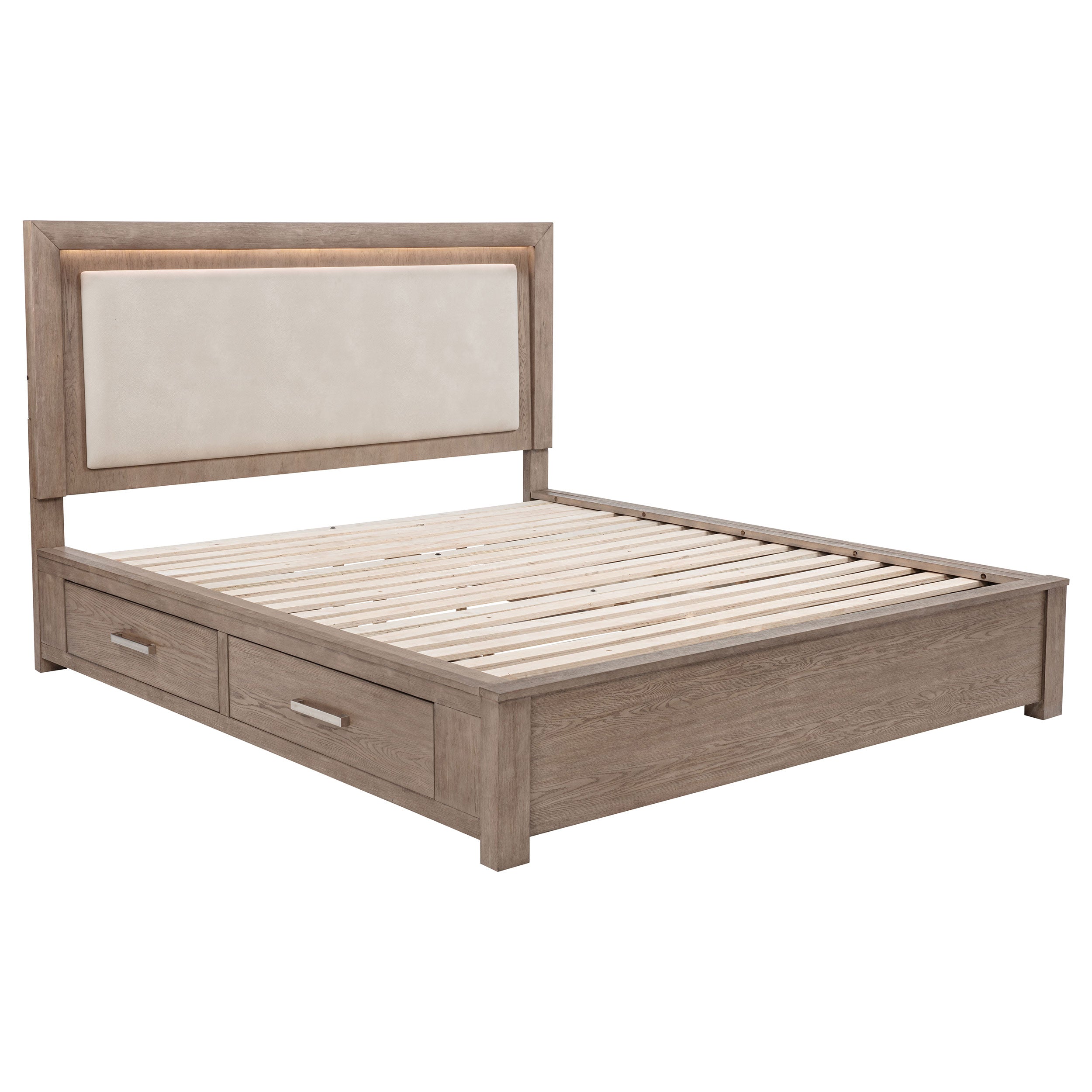 Kenora 5-piece Eastern King Bedroom Set Barley Brown — view 3