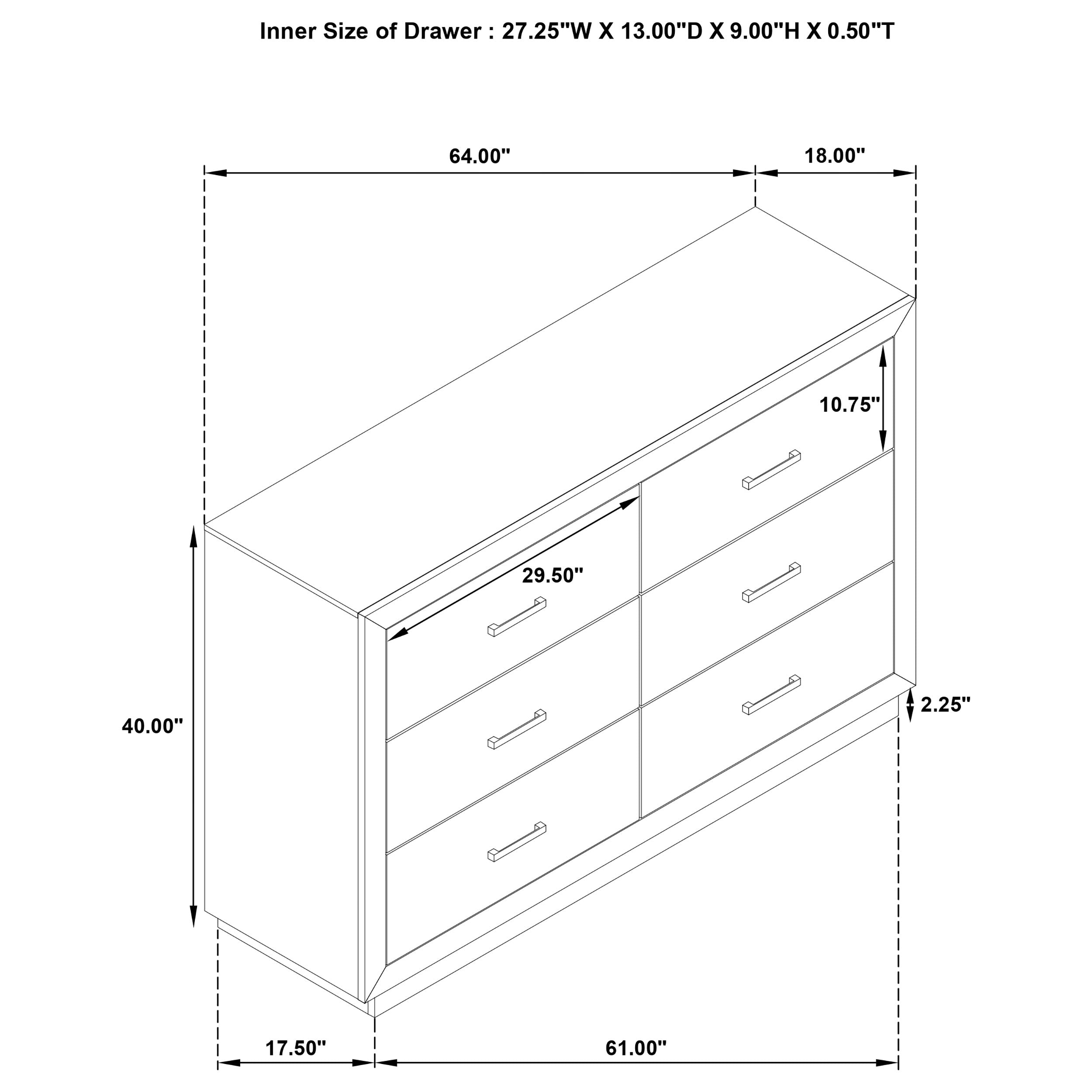 Kenora 4-piece Queen Bedroom Set Barley Brown — view 19
