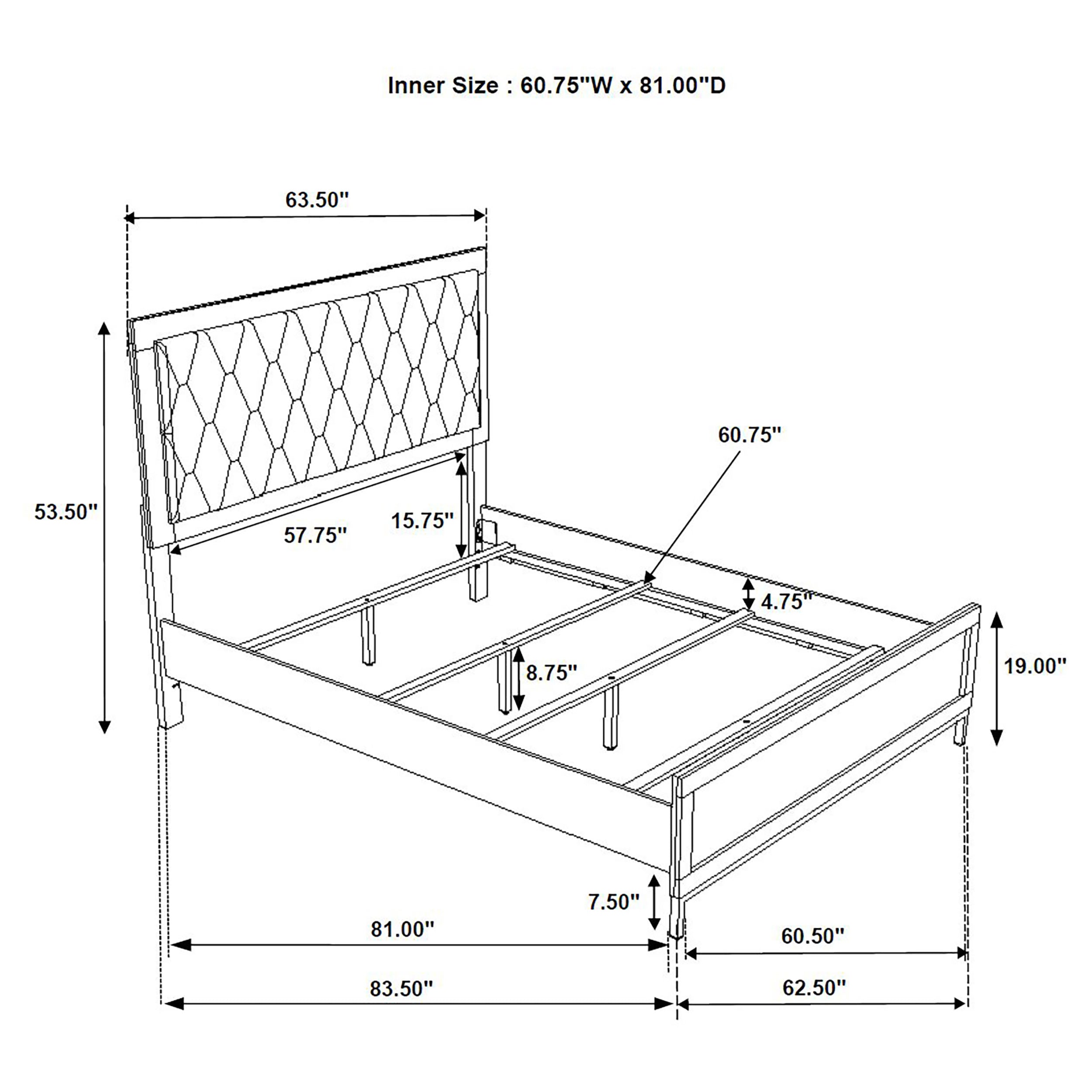 Sonora 5-piece Queen Bedroom Set White — view 15