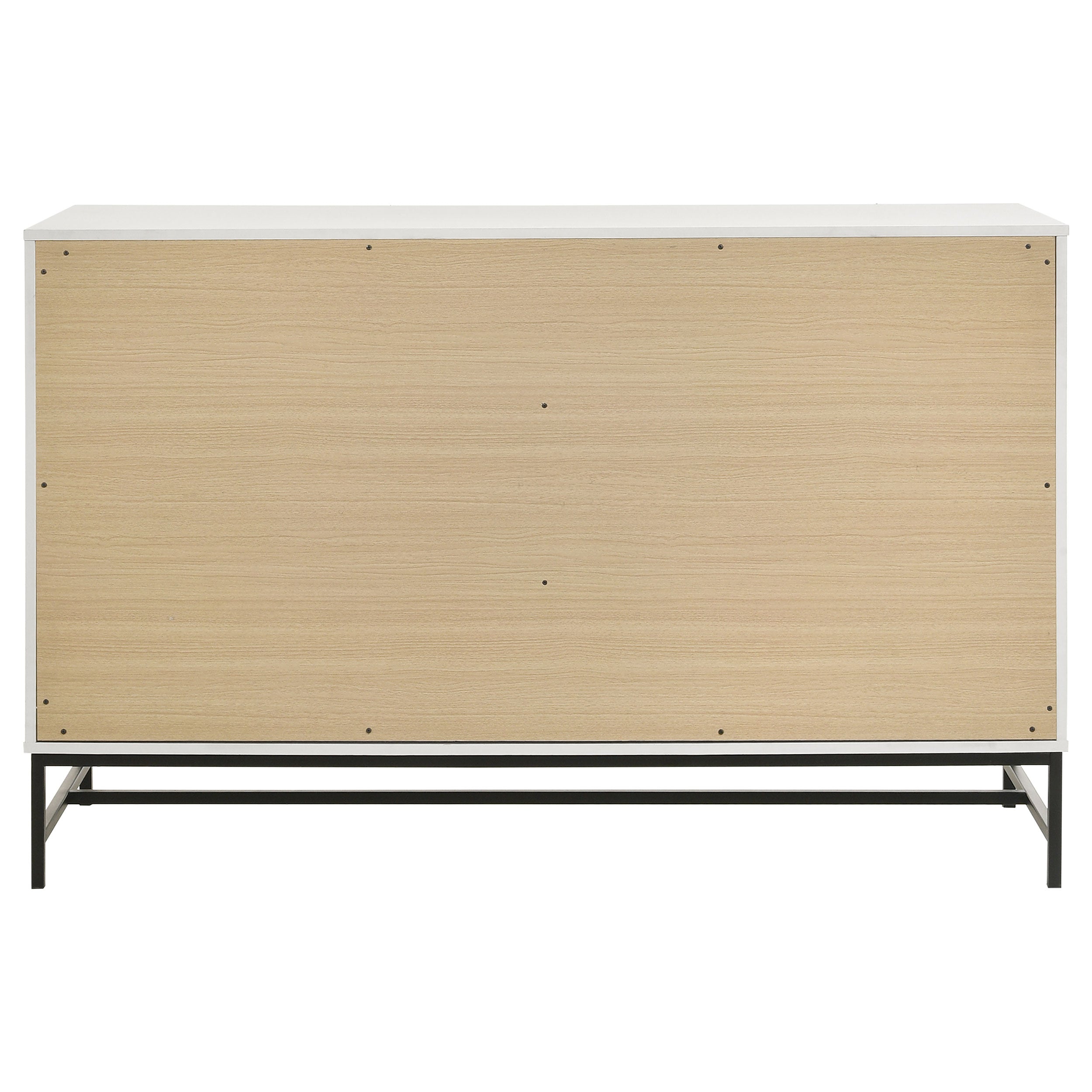Sonora 6-drawer Bedroom Dresser White — view 7