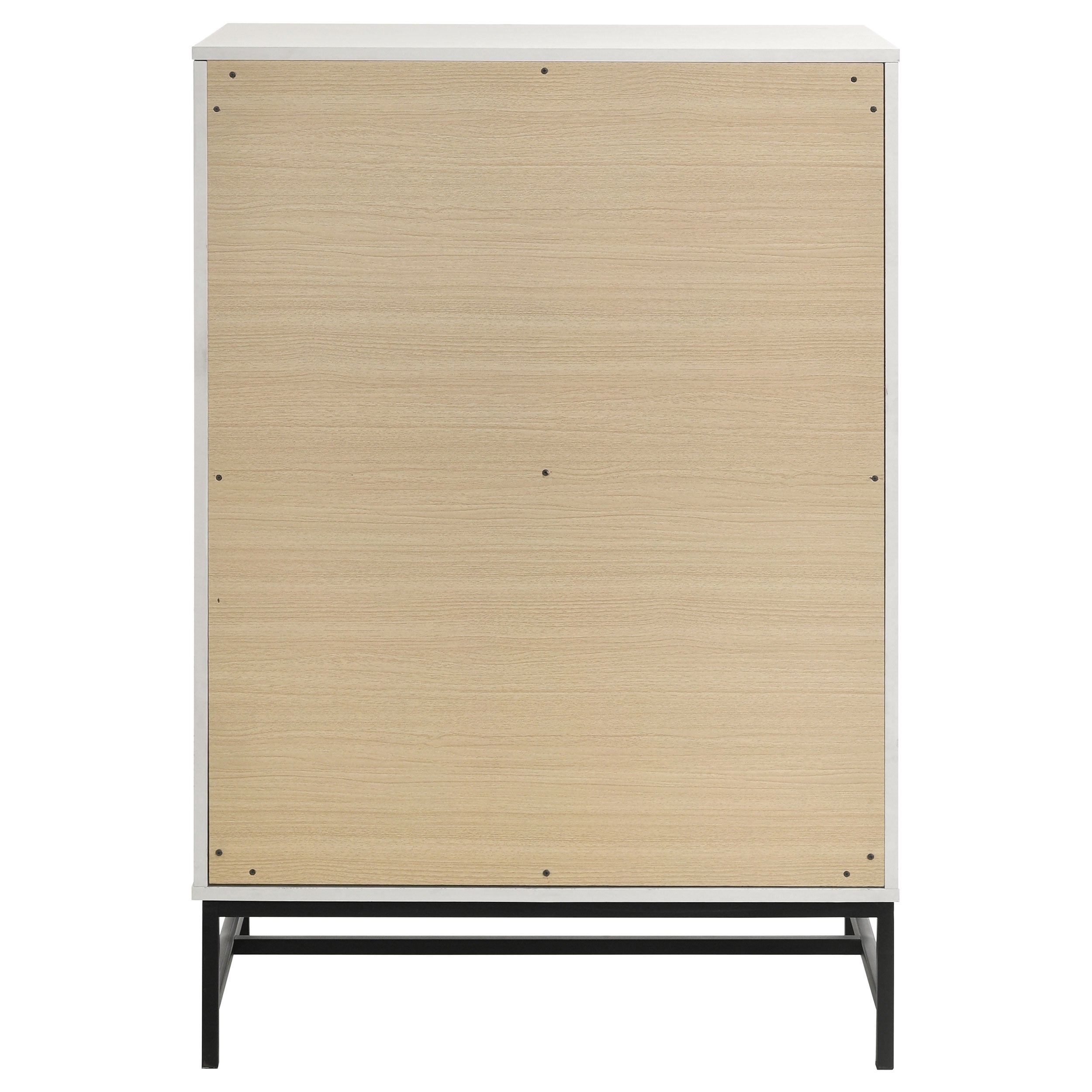 Sonora 4-drawer Bedroom Chest White — view 7