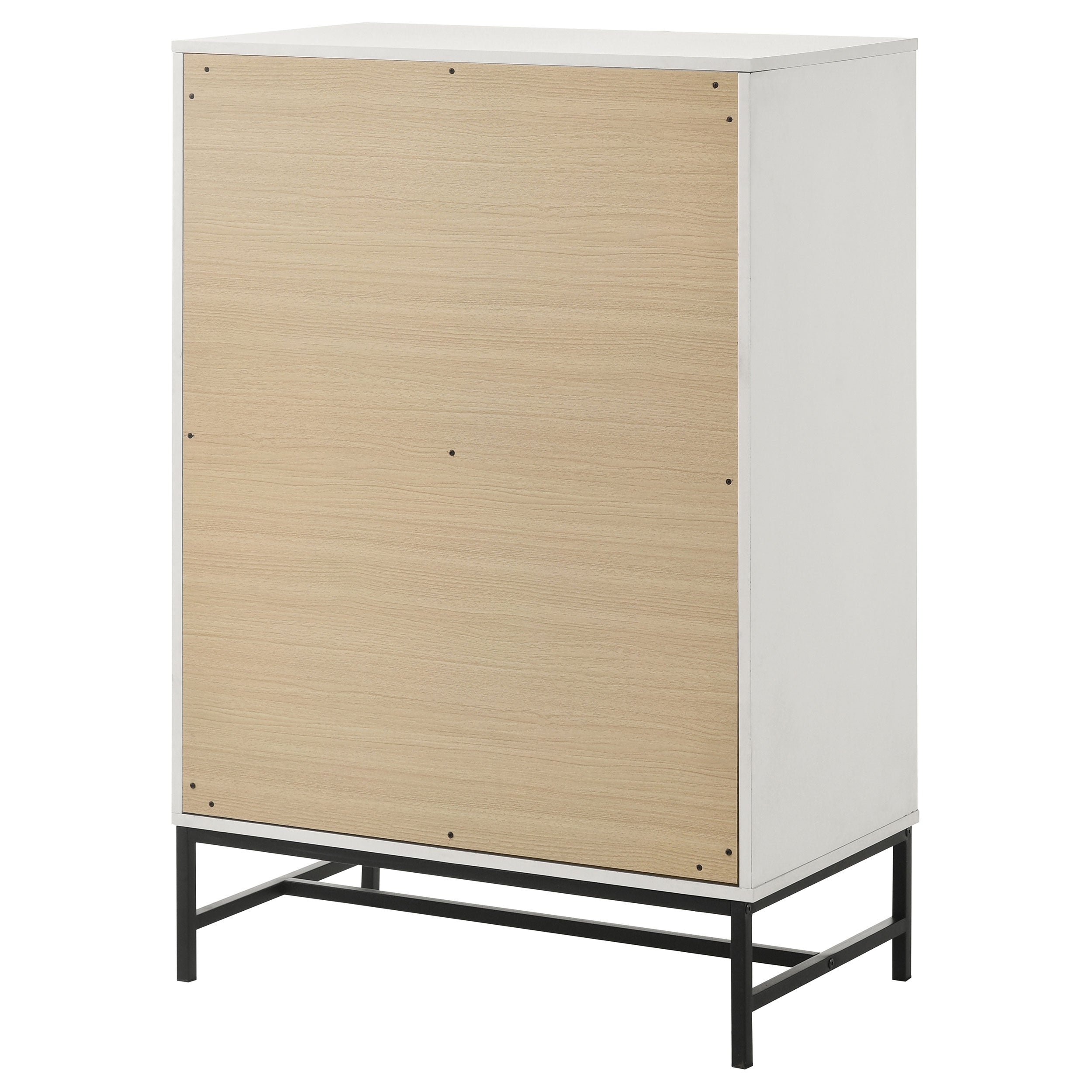 Sonora 4-drawer Bedroom Chest White — view 8