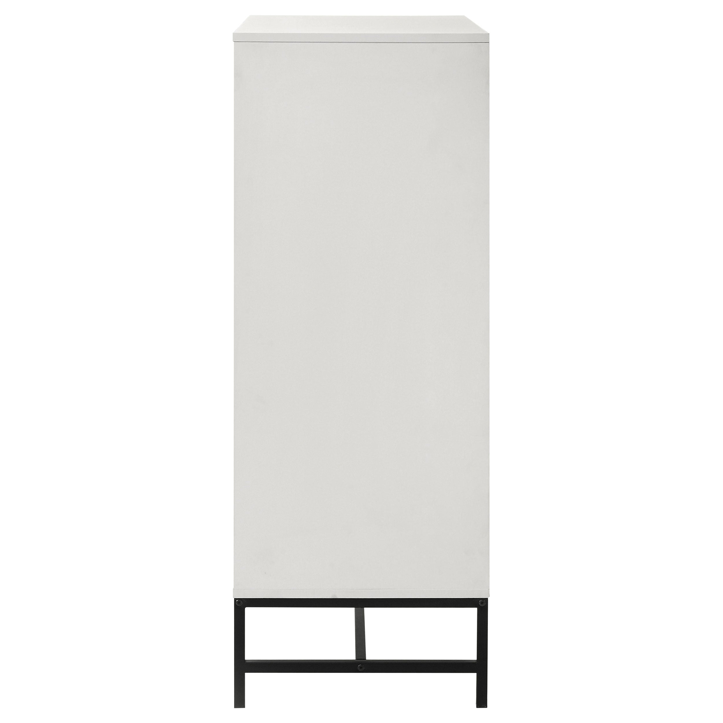 Sonora 4-drawer Bedroom Chest White — view 9