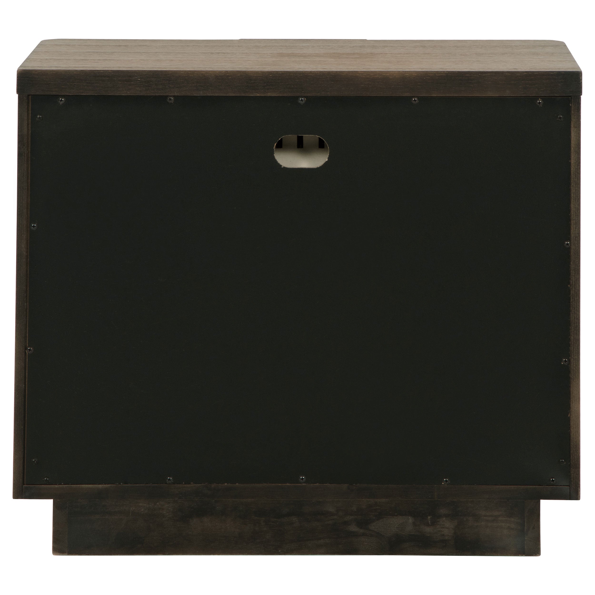 Terrace 2-drawer Nightstand Bedside Table Ash Brown — view 7