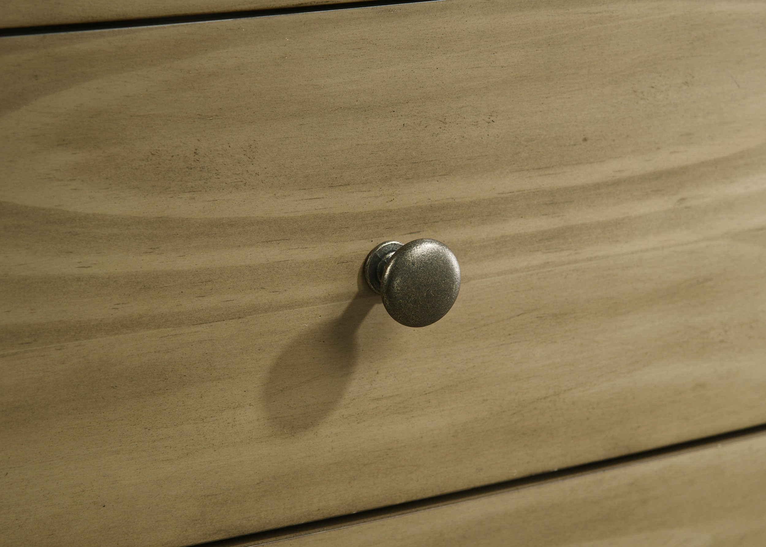 Granada 2-drawer Glass Top Nightstand Natural Pine — view 12