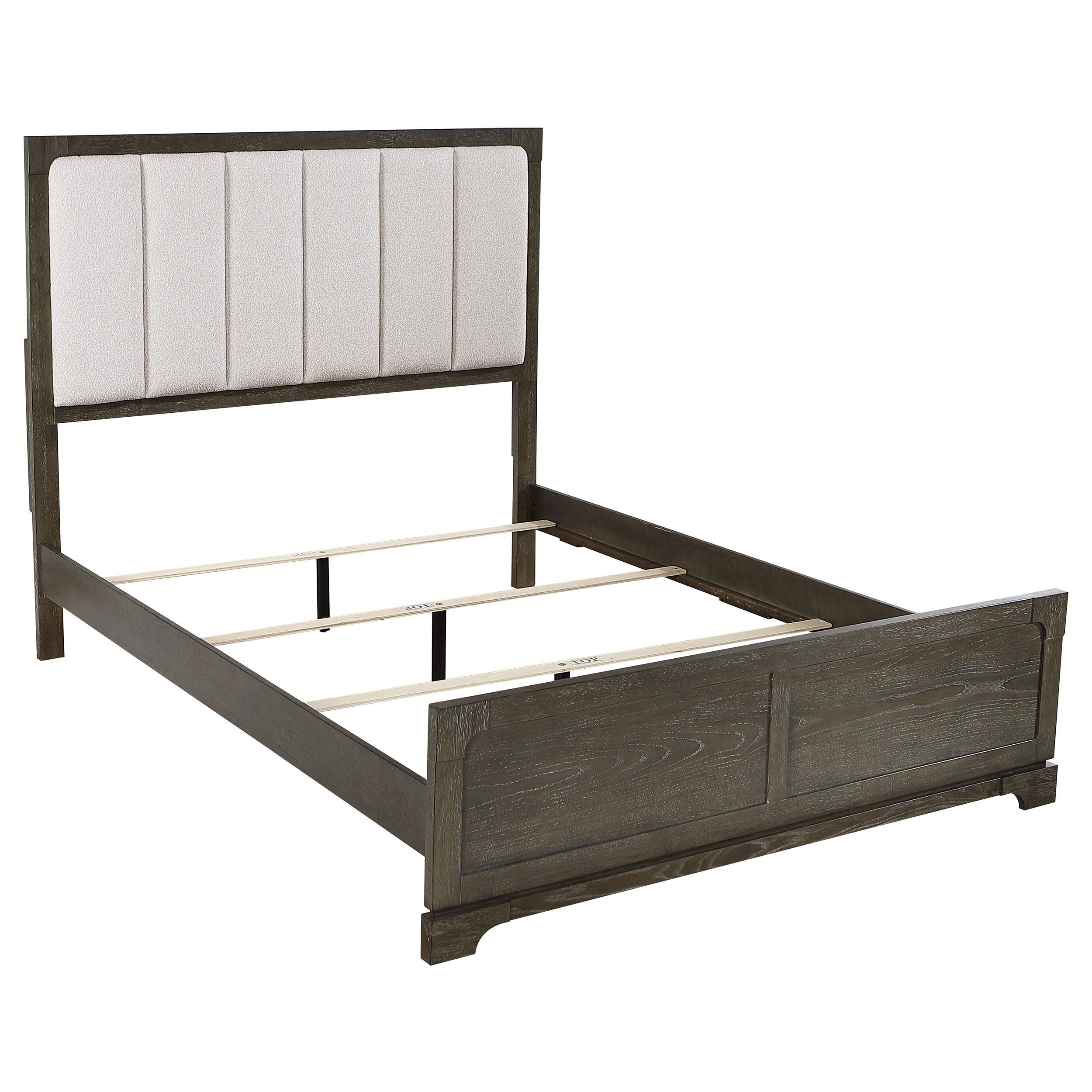 Gran Park 59-inch Eastern King Panel Bed Dark Cocoa — view 1