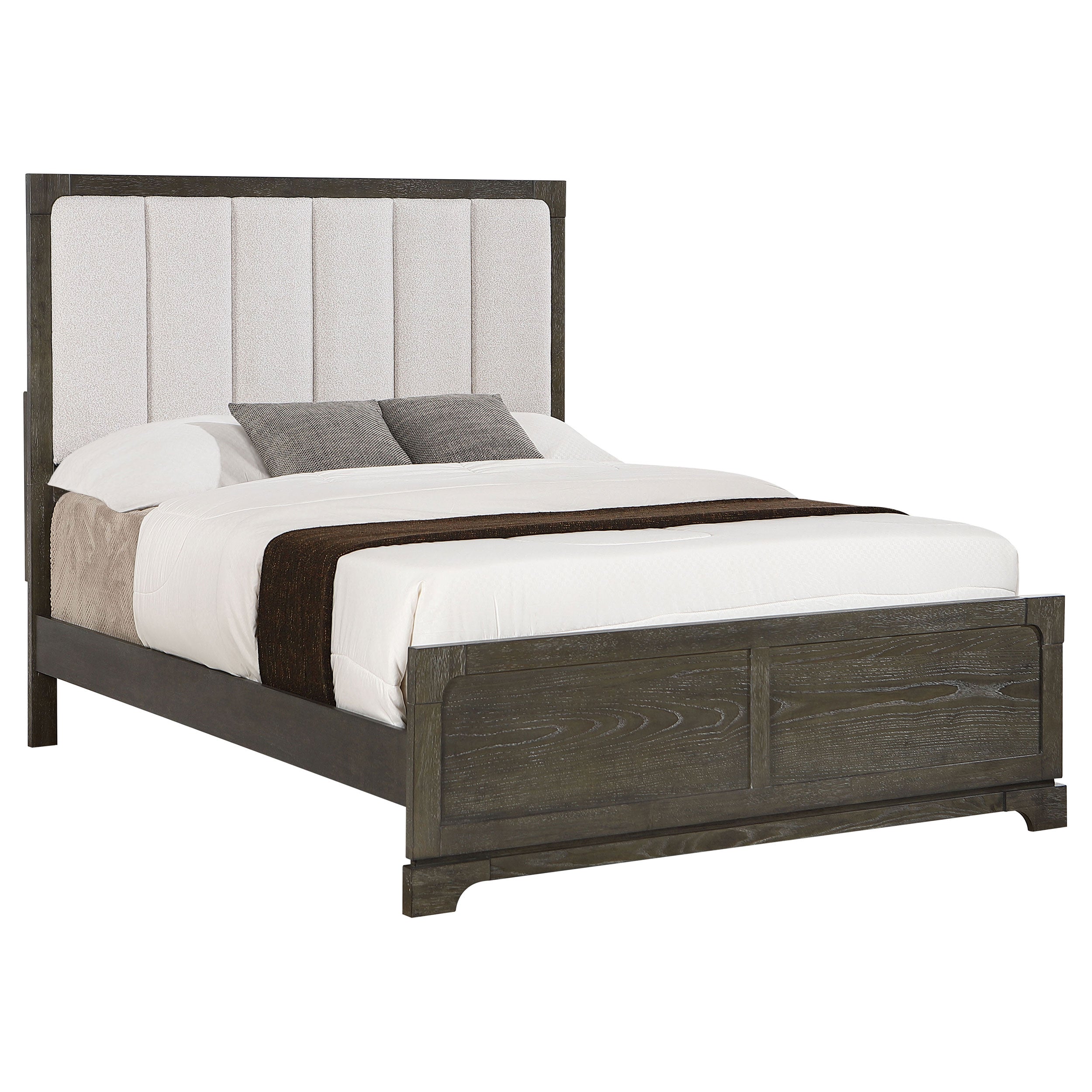 Gran Park 59-inch California King Panel Bed Dark Cocoa — view 3
