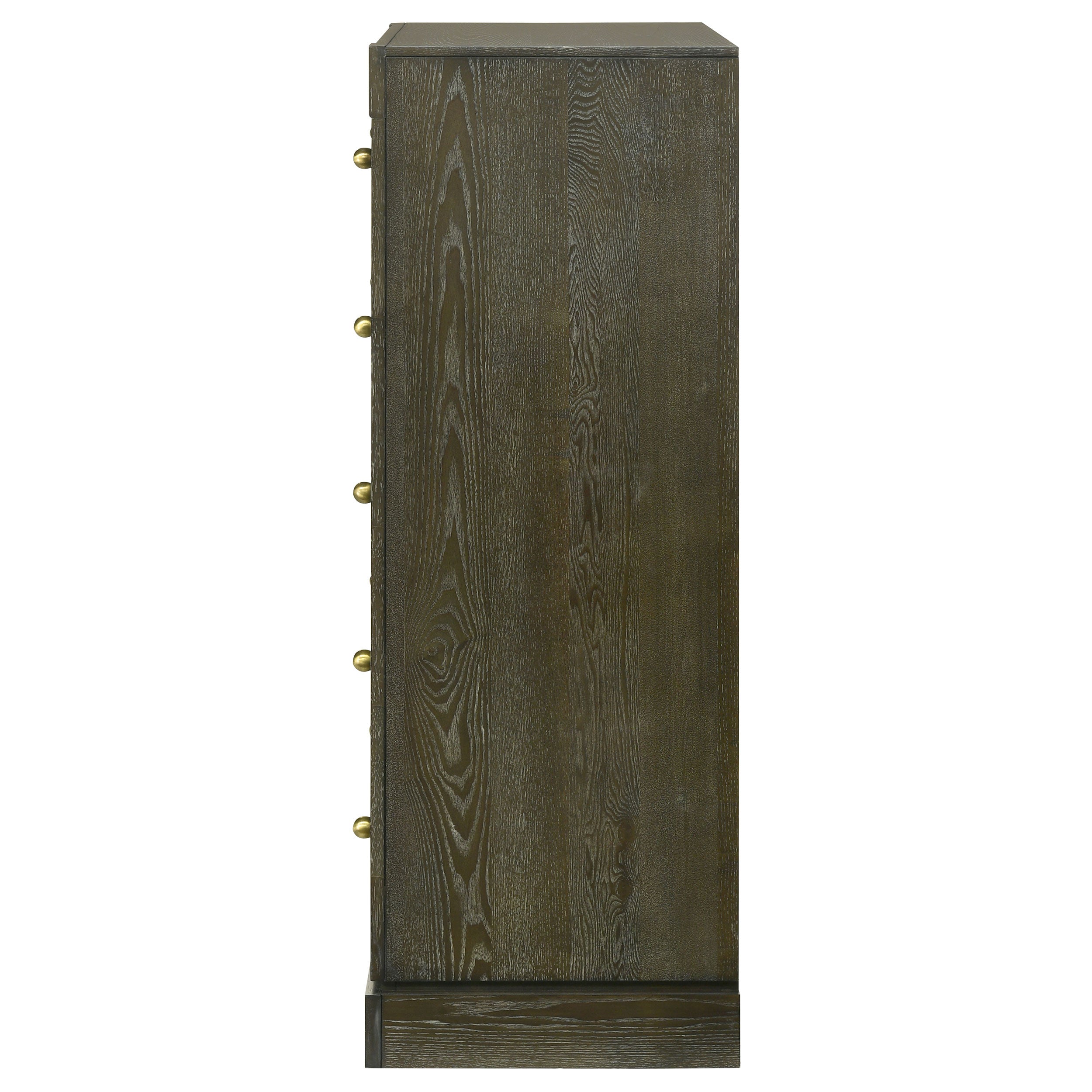 Gran Park 5-drawer Bedroom Chest of Drawers Dark Cocoa — view 5