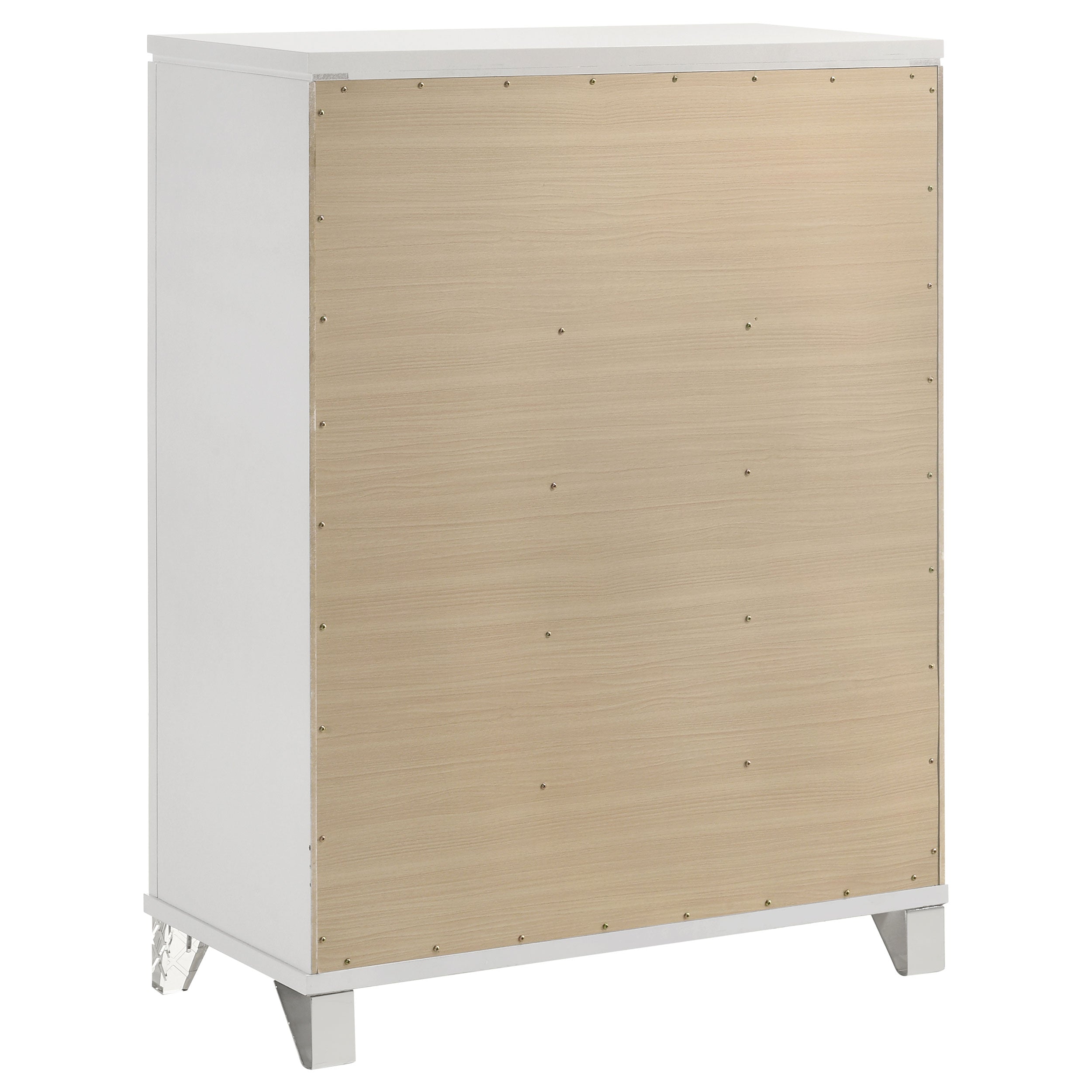Marmore 5-piece Eastern King Bedroom Set White — view 12
