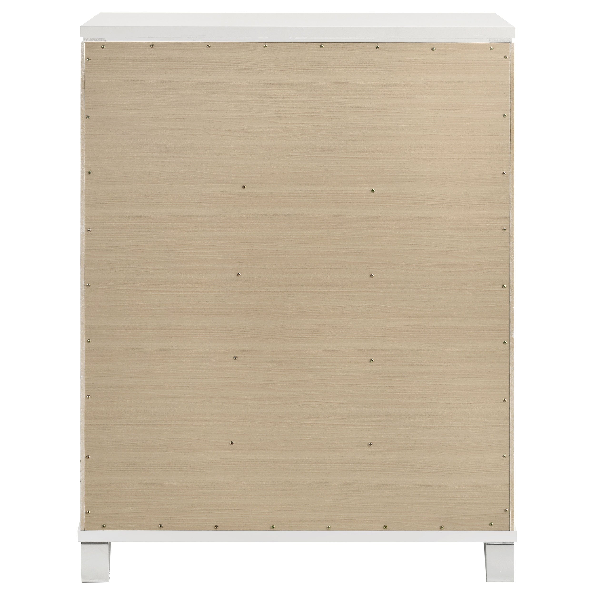 Marmore 5-drawer Bedroom Chest of Drawers White — view 7