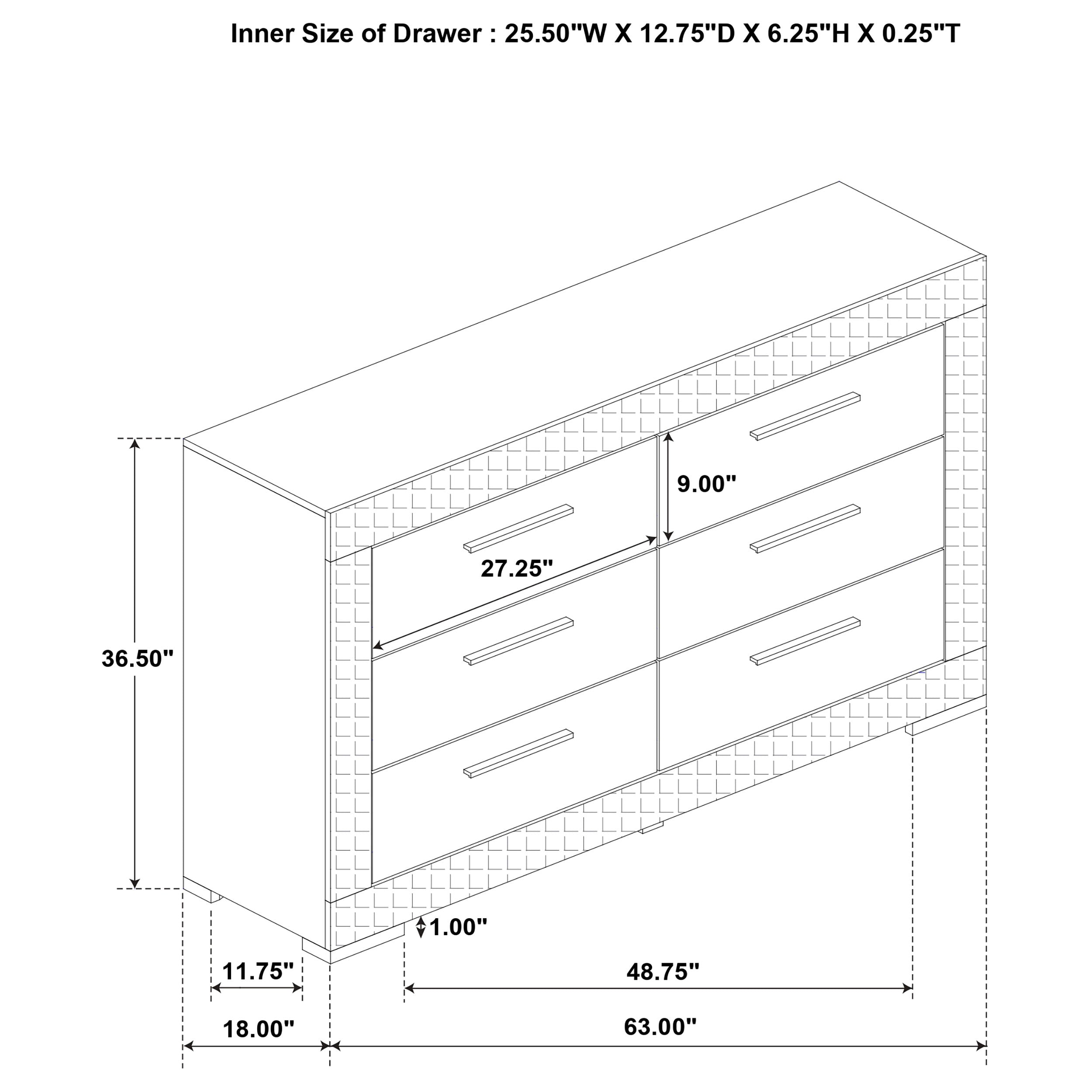 Ives 4-piece Eastern King Bedroom Set Grey High Gloss — view 17