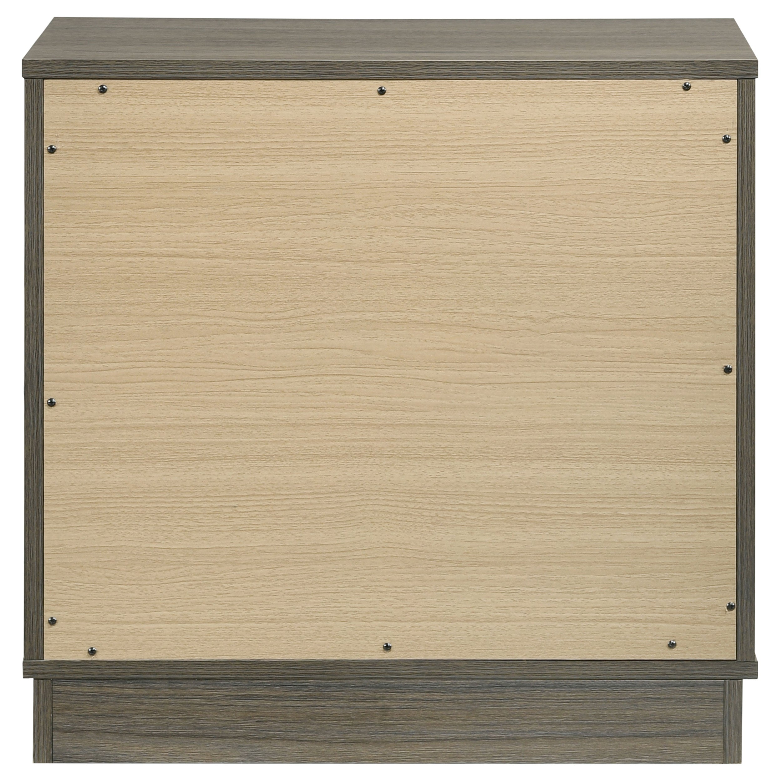 Fenwick 2-drawer Nightstand Bedside Table Grey Oak — view 7