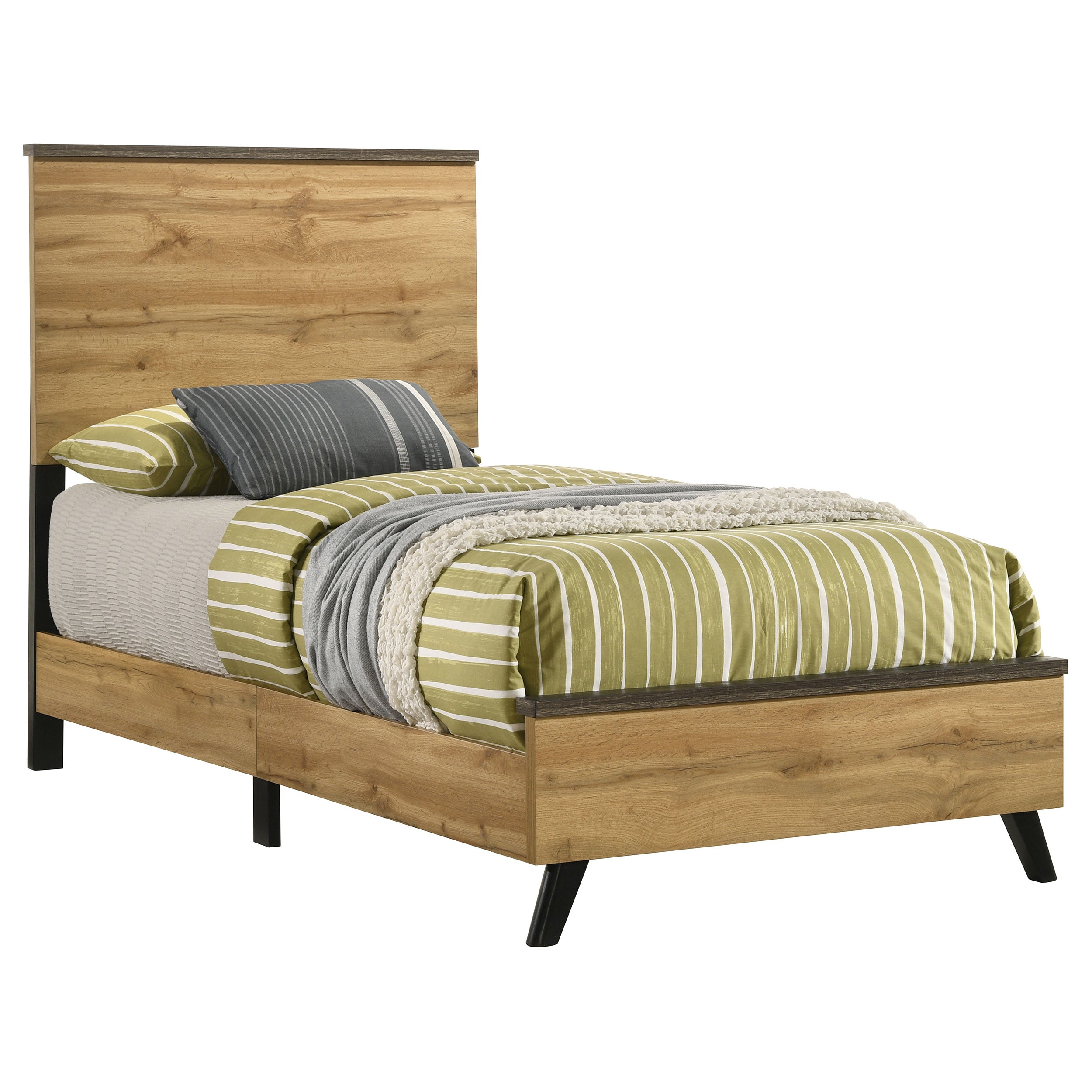 Kaywood 52-inch Twin Panel Bed Natural Pine — view 3