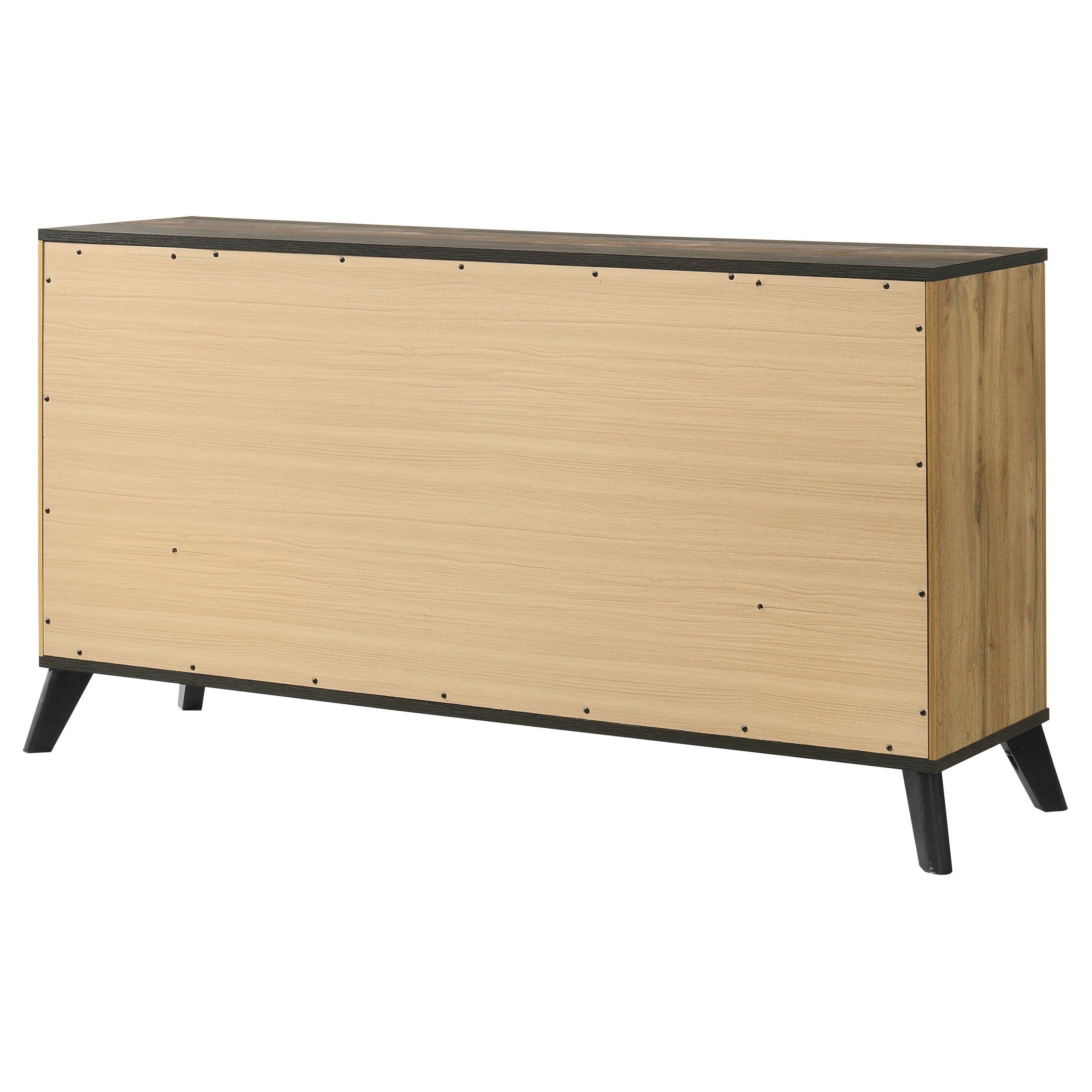 Kaywood 6-drawer Dresser Cabinet Natural Pine — view 8