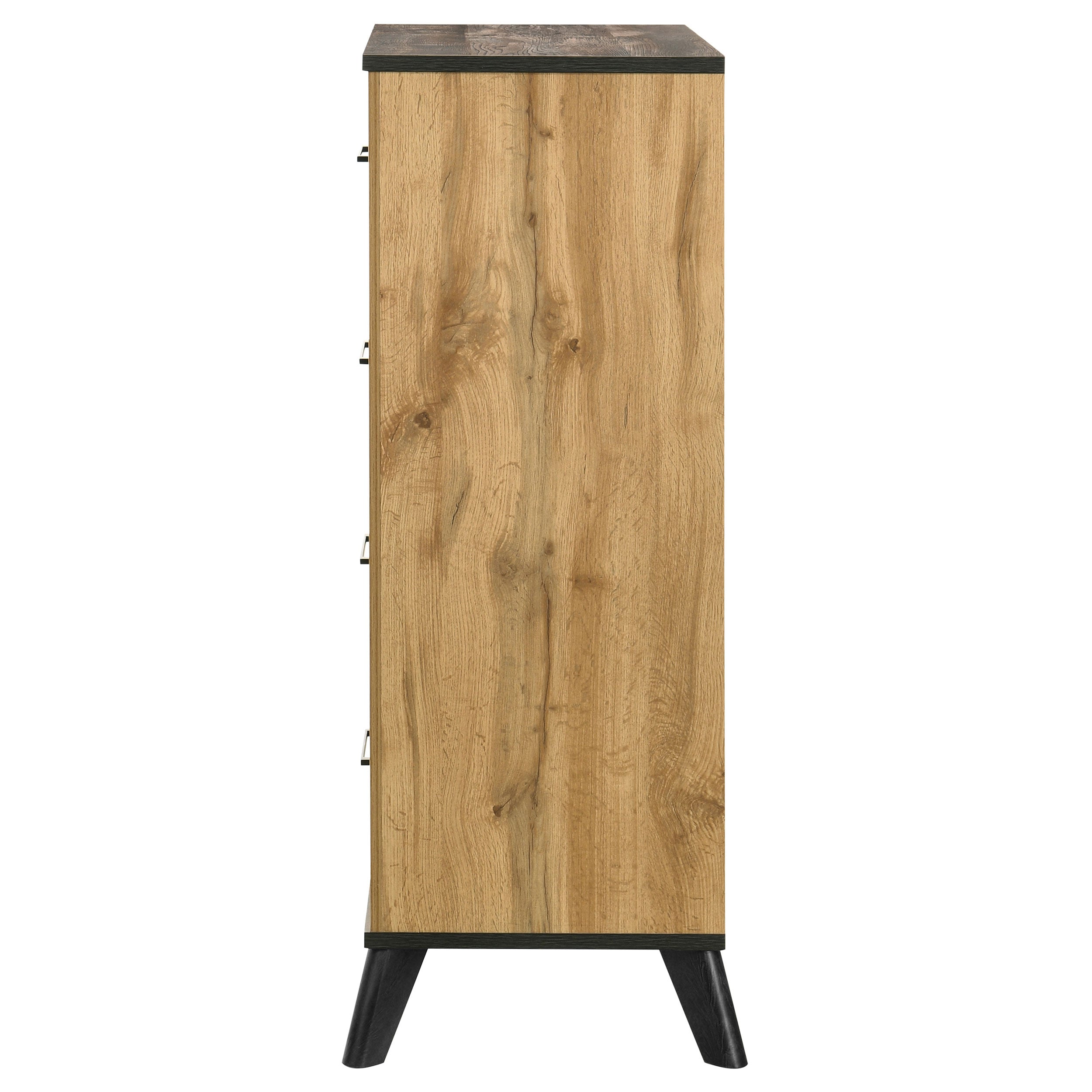 Kaywood 4-drawer Bedroom Chest of Drawers Natural Pine — view 5