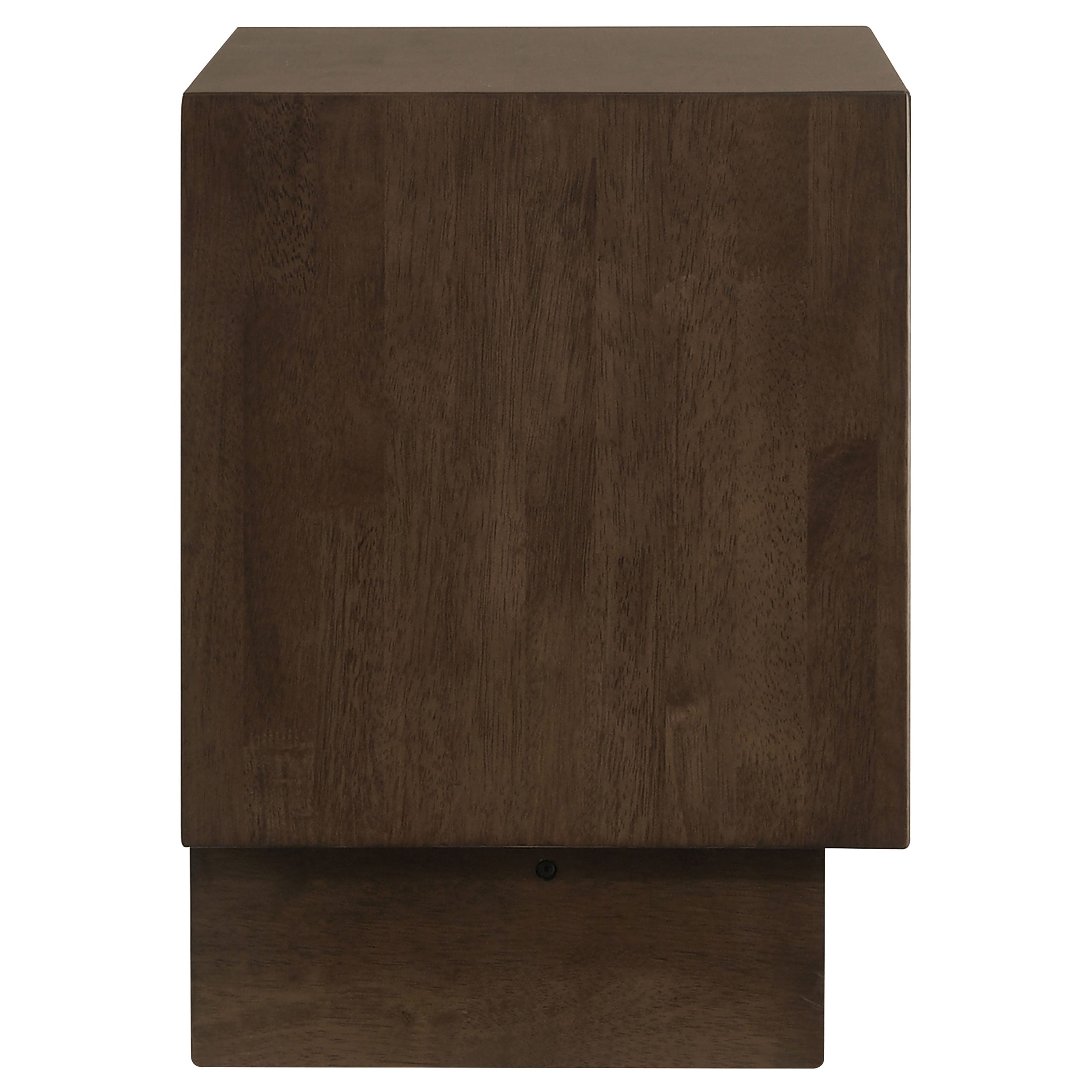 Glenwood 2-drawer Nightstand Bedside Table Warm Brown — view 9