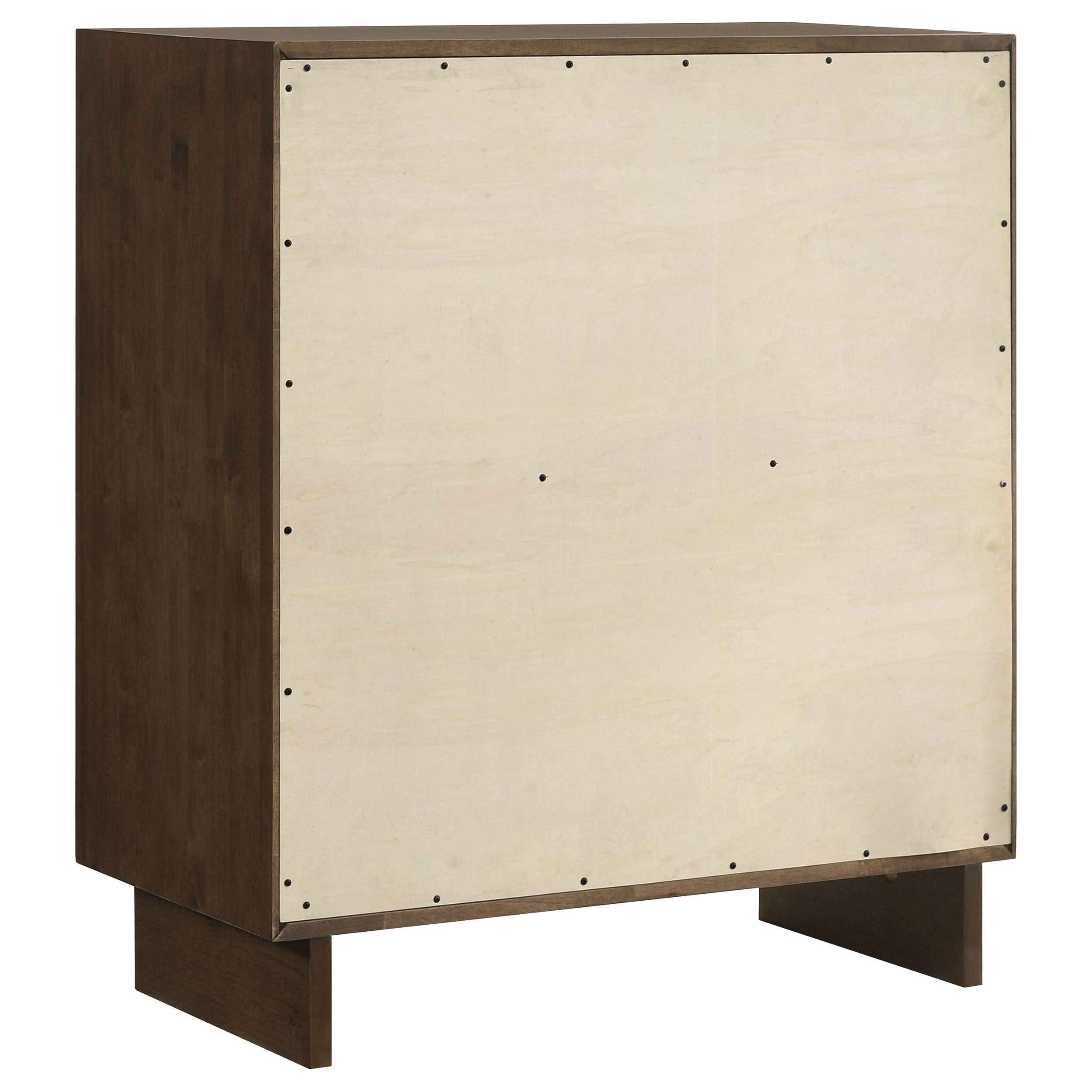 Glenwood 4-drawer Chest of Drawers Warm Brown — view 6